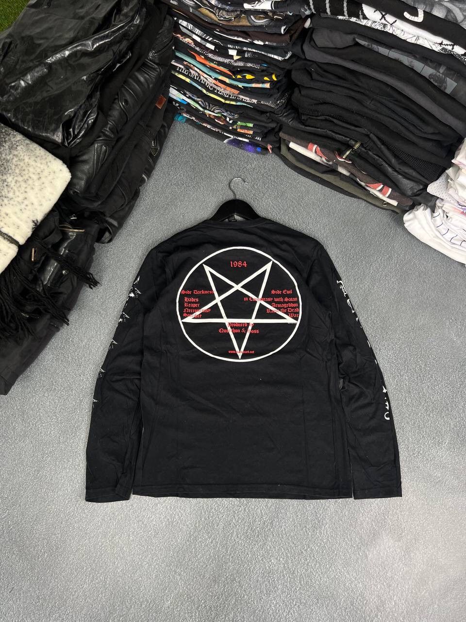 Band Tees Vintage Bathory Rock Band Long Sleeve Size US M / EU 48-50 / 2 - 8 Thumbnail