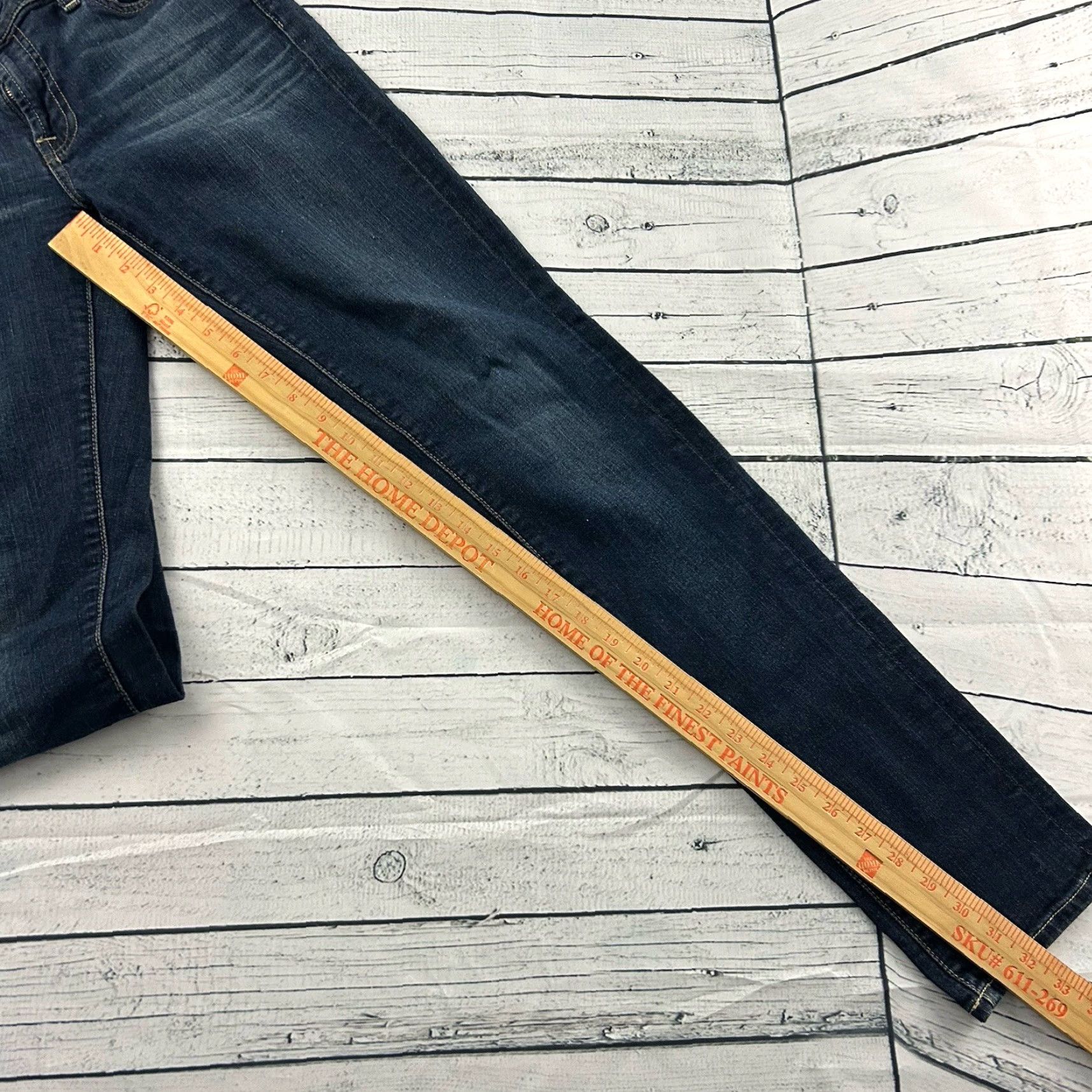 7 For All Mankind 7 For All Mankind Roxanne Skinny Jeans Women Blue Medium 27 Size 32" / US 10 / IT 46 - 6 Thumbnail