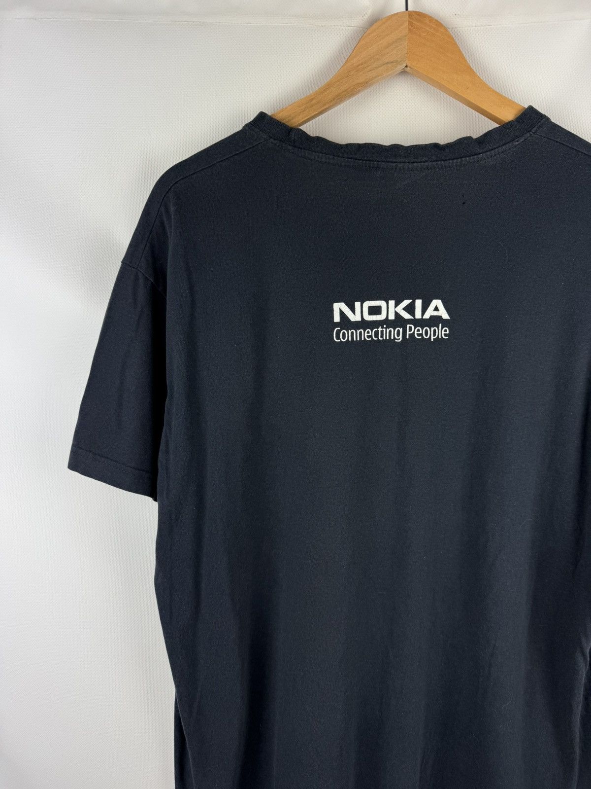 Vintage Nokia Connecting People Vintage Short Sleeve Promo T Shirt Size US XL / EU 56 / 4 - 14 Thumbnail