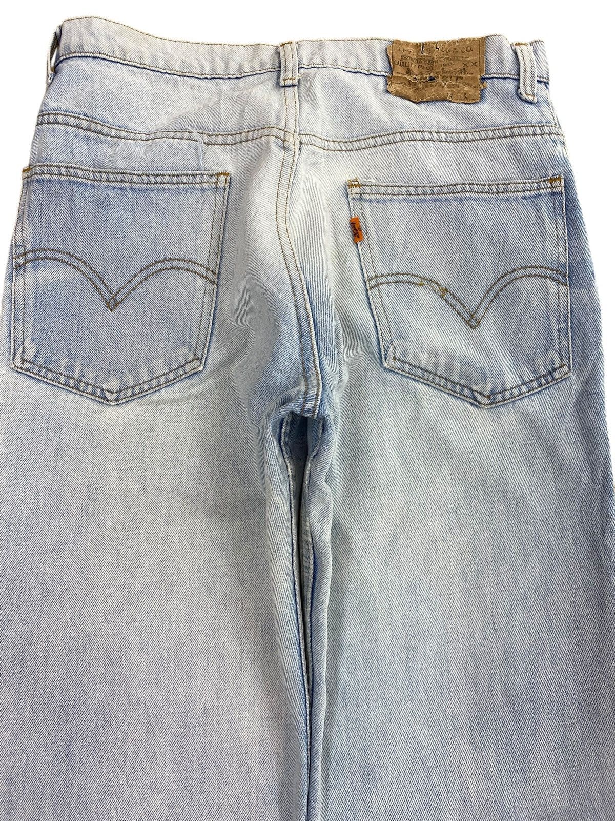 Levi's Levi’s Acid Light Wash Style Straight Leg Jeans Size US 30 / EU 46 - 4 Thumbnail