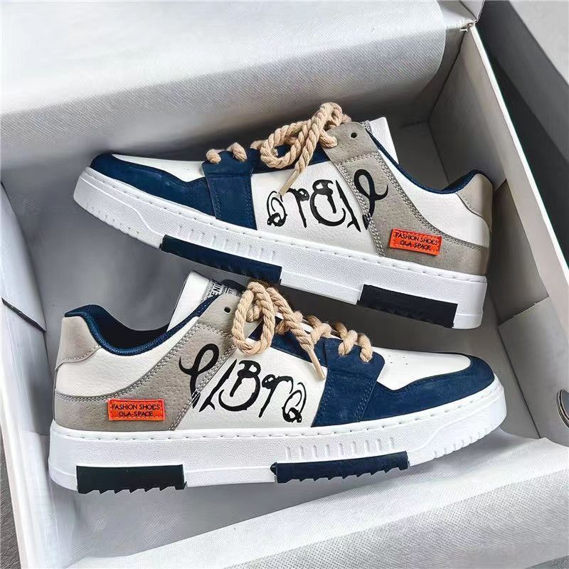image of Designer Sport Shoes in Navy/White, Men's (Size 10)