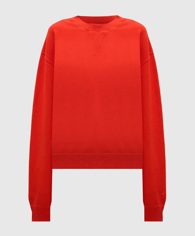 Jil Sander o1loc1c0426 Sweatshirt in Orange Size L / US 10 / IT 46 - 1 Thumbnail