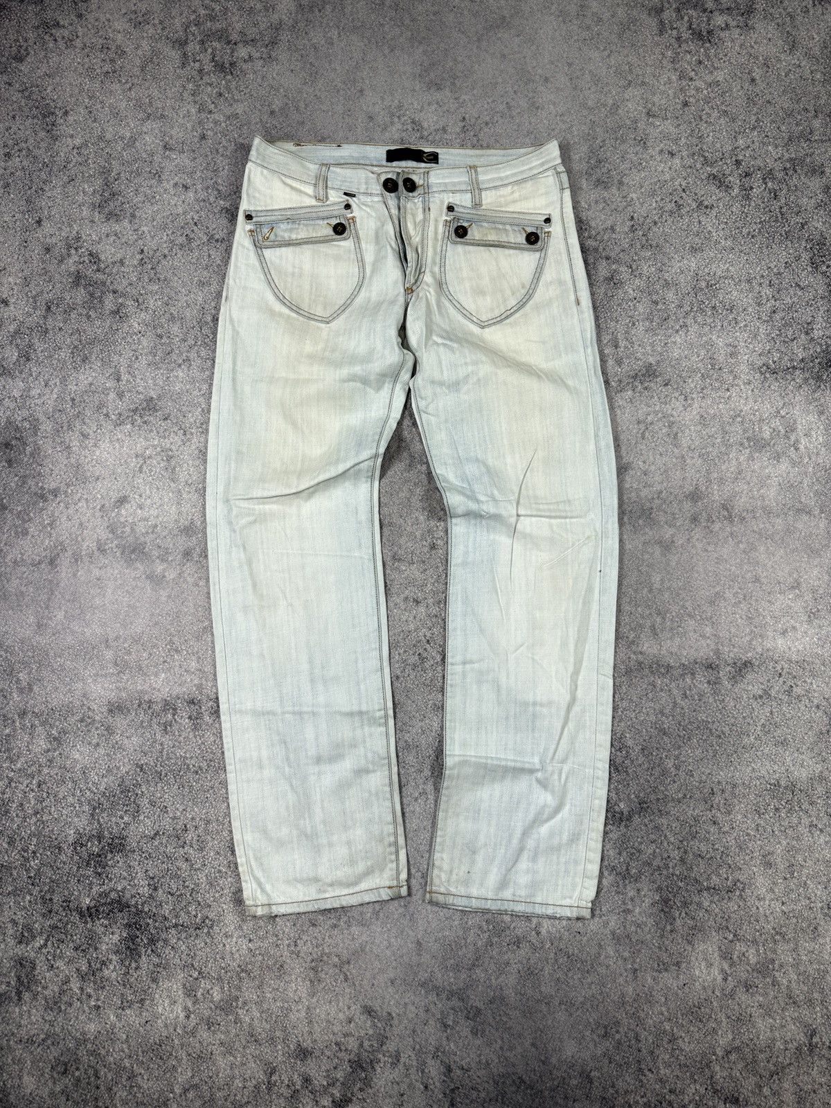 Just Cavalli Y2K Vintage Just Cavalli Pants Casual Pocket Streetwear Rare Size US 32 / EU 48 - 1 Thumbnail