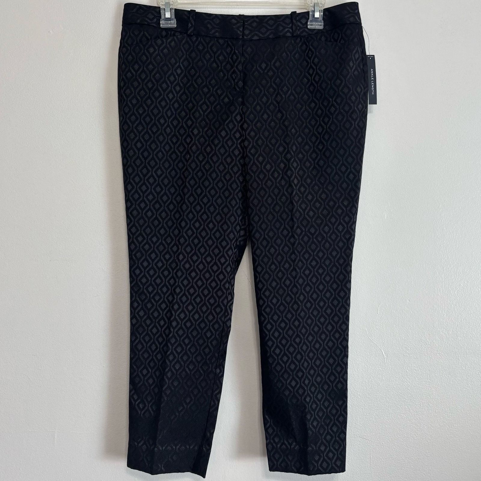 Worthington Worthington Black Slim Fit Ankle Pants NWT Size 8P Size 30" / US 8 / IT 44 - 1 Thumbnail