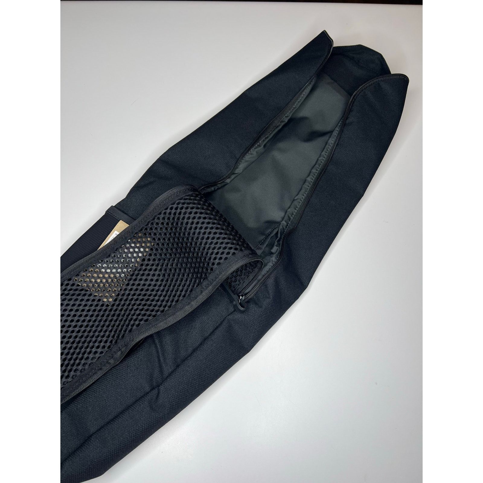 Nike Nike Yoga Mat Bag Black Dark Grey Mesh Water Bottle Holder Size ONE SIZE - 3 Thumbnail