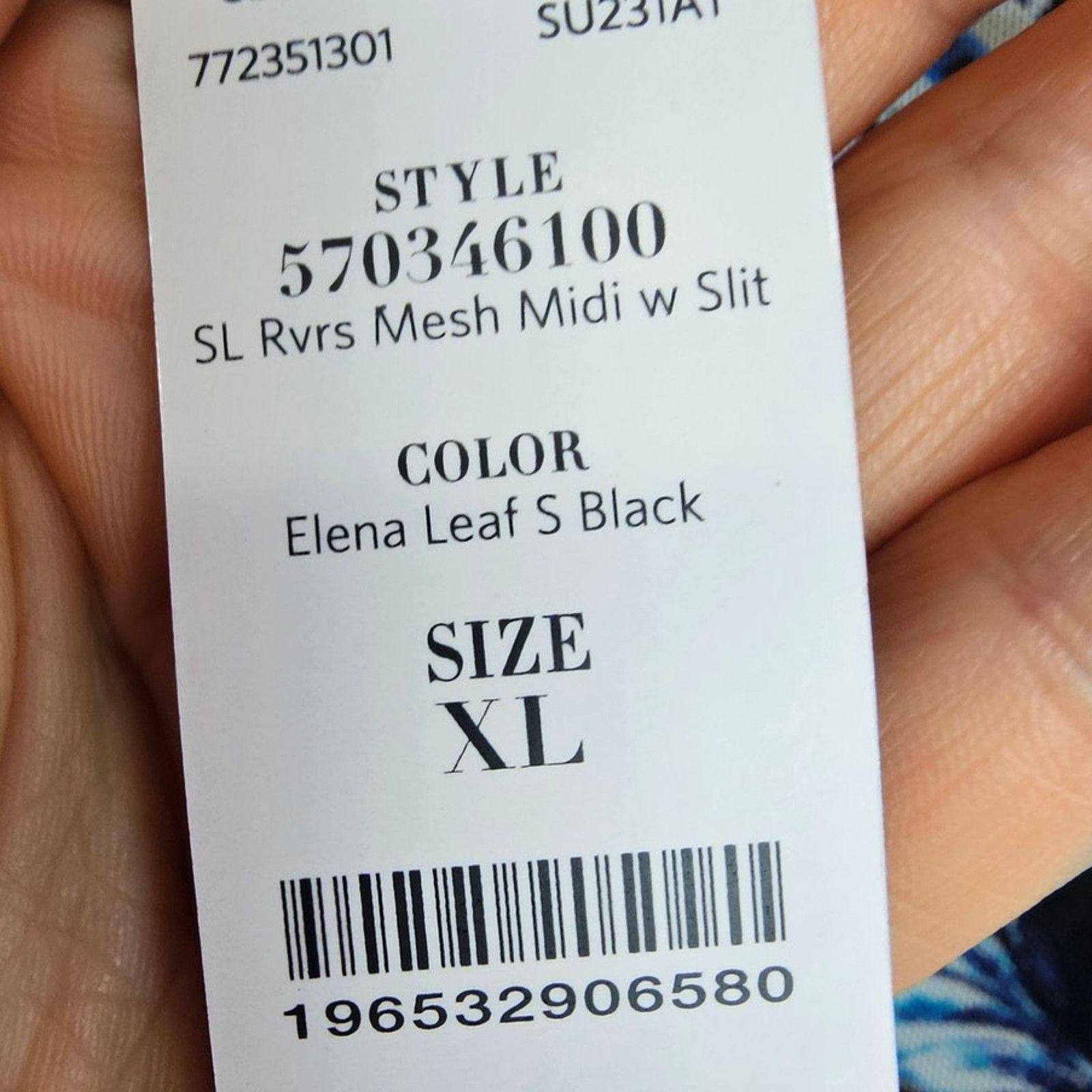 White House Black Market White House Black Market Elena Leaf Ruched Sheath Dress Size XL / US 12-14 / IT 48-50 - 7 Thumbnail