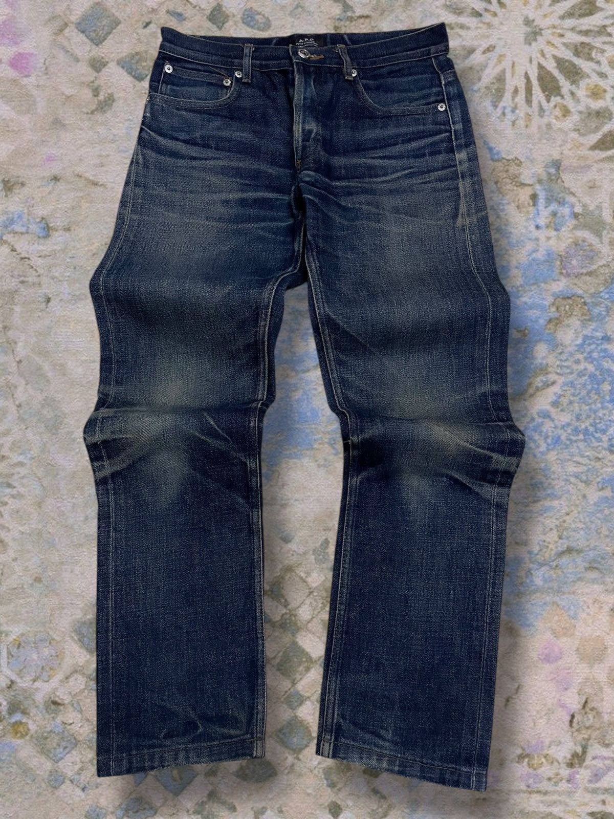 A.P.C. Vtg Authentic Designer A.P.C Petit Standard Selvedge Denim Size US 28 / EU 44 - 1 Thumbnail