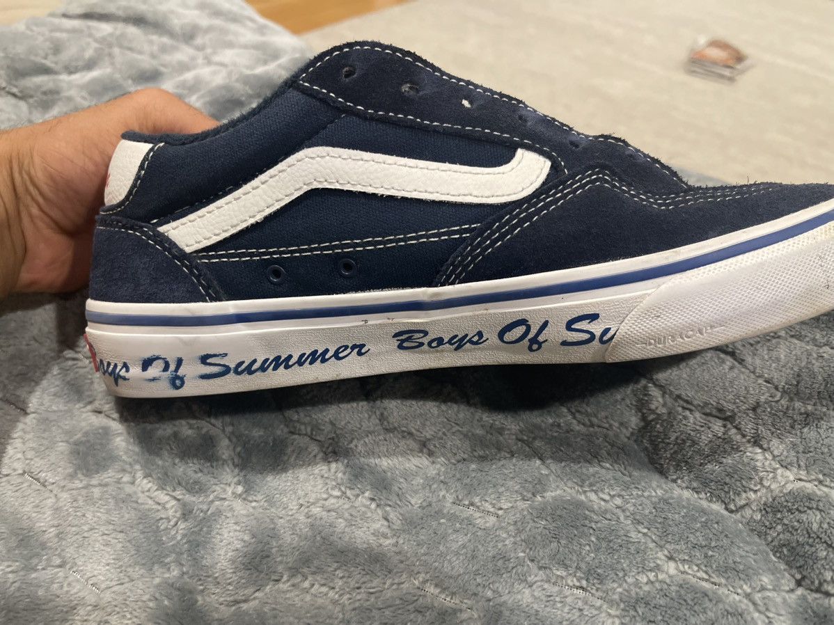 Vans × Vintage Boys Of Summer Aidan And Rowan Vans Old Skools Blue Size US 9.5 / EU 42-43 - 2 Thumbnail