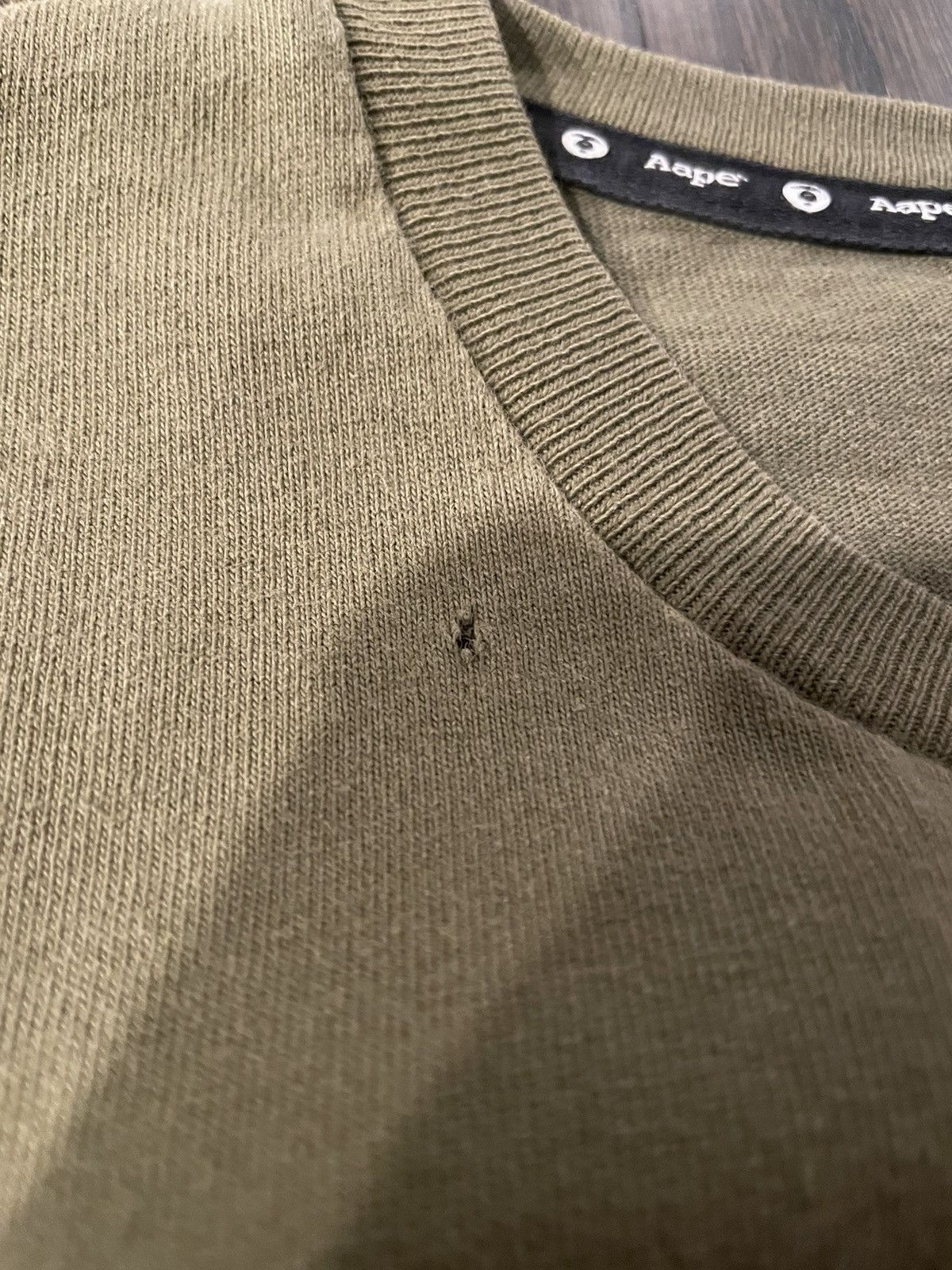Aape AAPE Green Ape Tee Size US XS / EU 42 / 0 - 6 Thumbnail