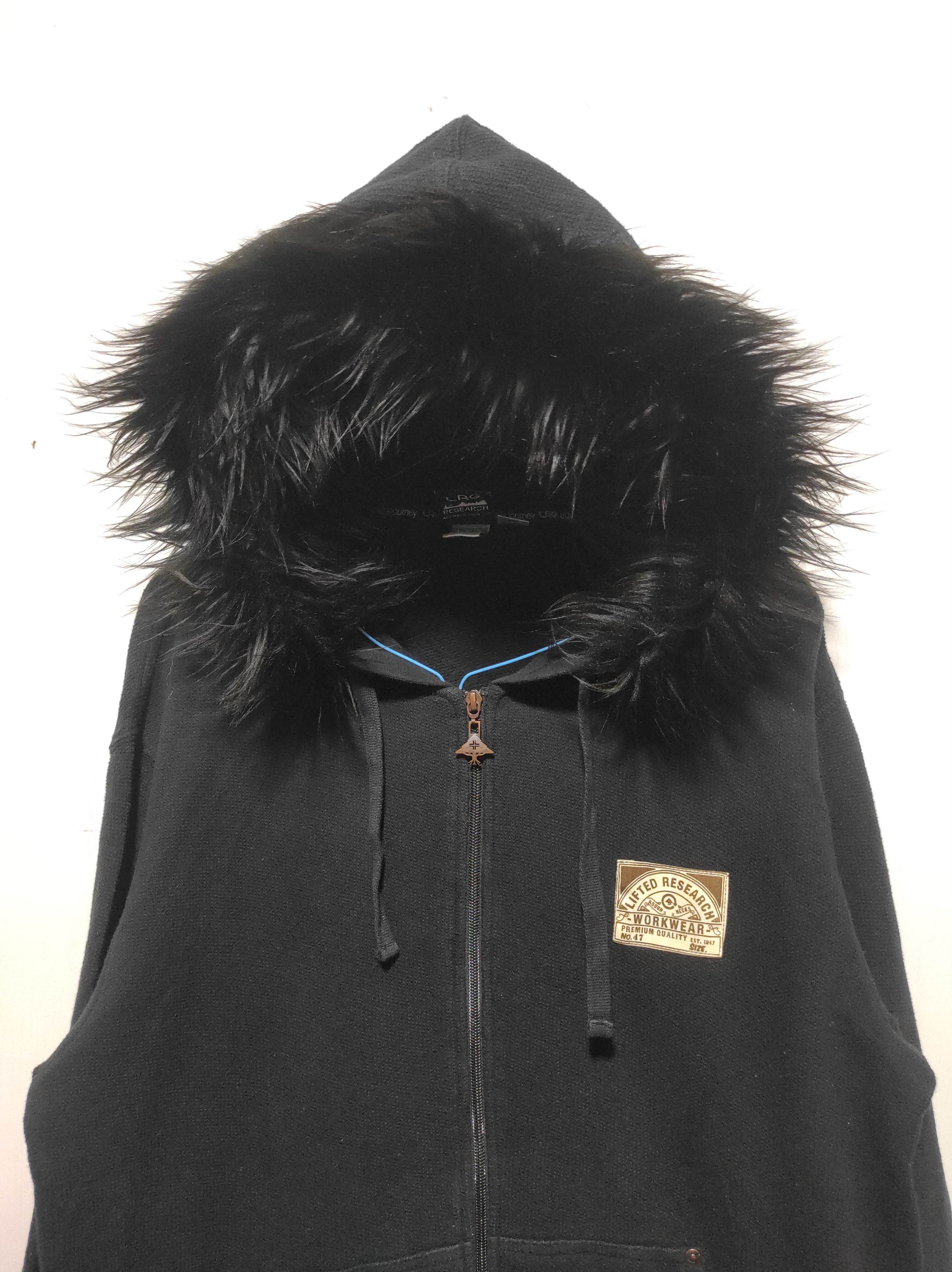 Japanese Brand LGR Research zip fur hoodie ifsix LGB style Size US L / EU 52-54 / 3 - 4 Thumbnail