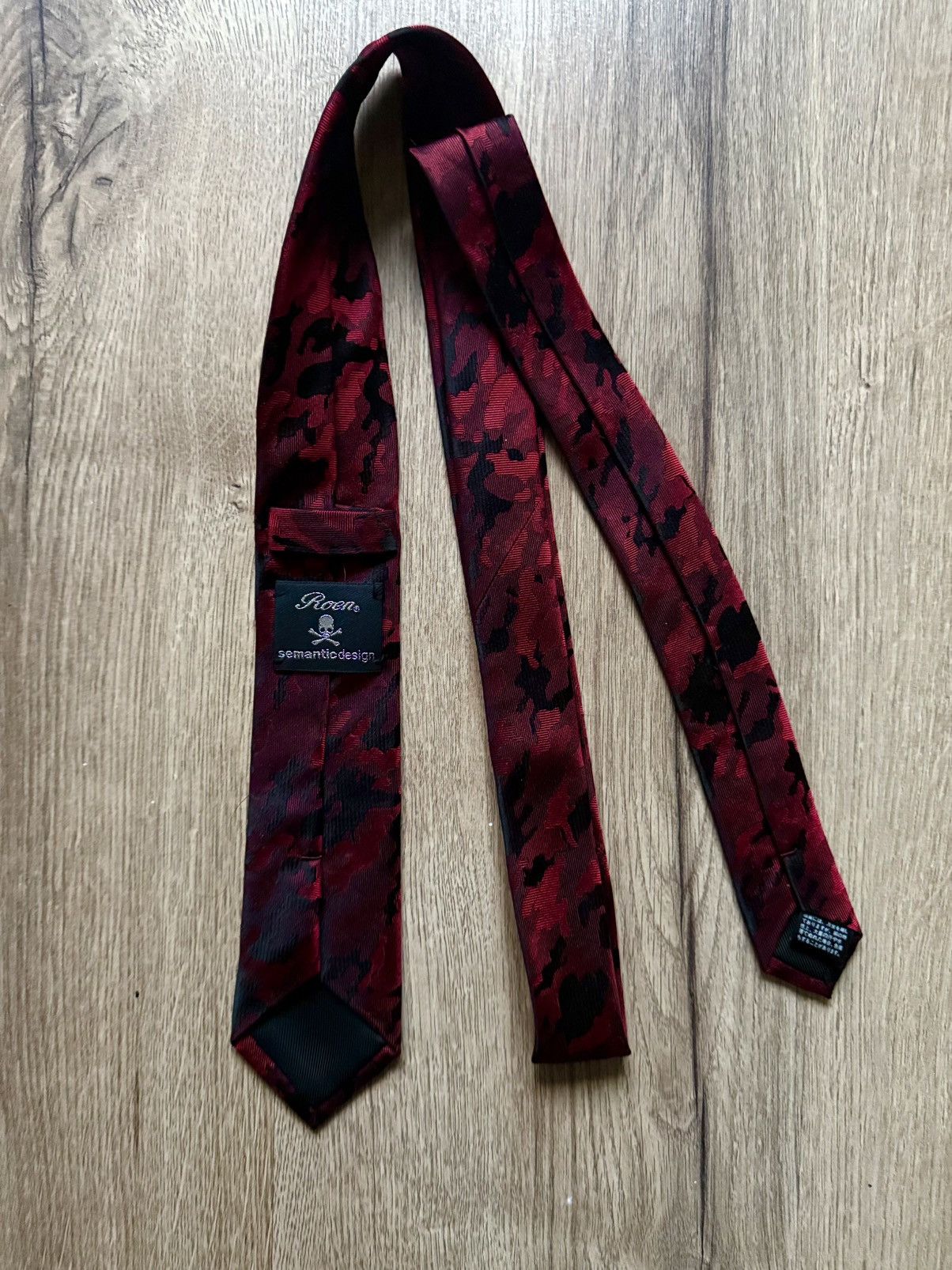 Roen Roen X Semanticdesign Camo Tie Size ONE SIZE - 1 Thumbnail