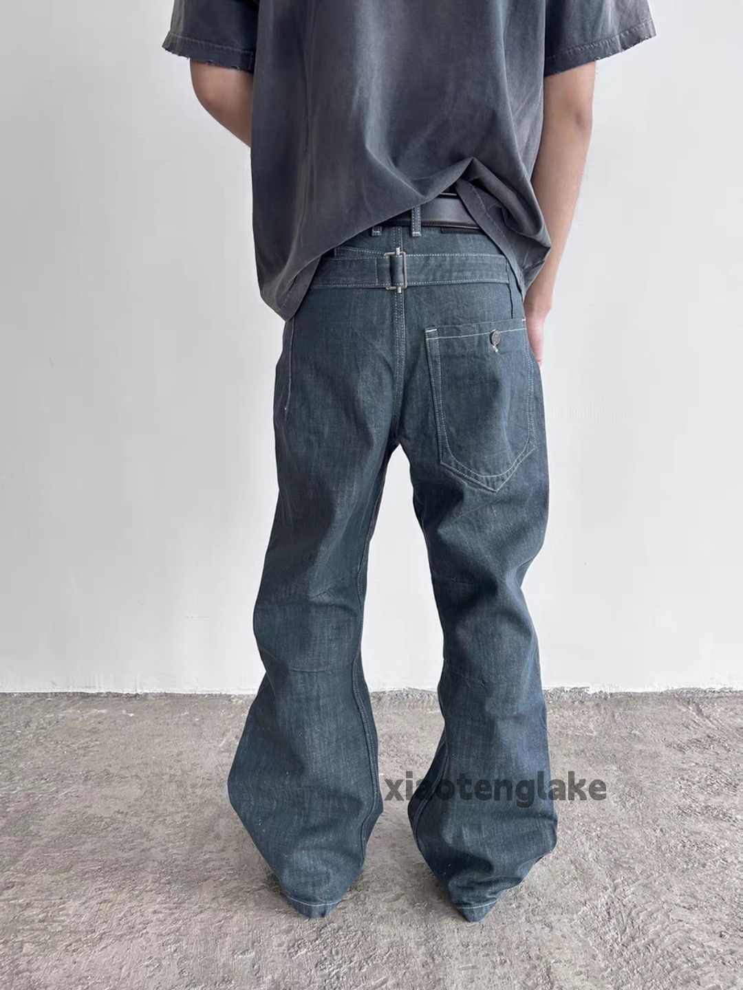 Jean ltx vintage denim yuppie wide Leg bootcut jeans Size US 36 / EU 52 - 6 Thumbnail