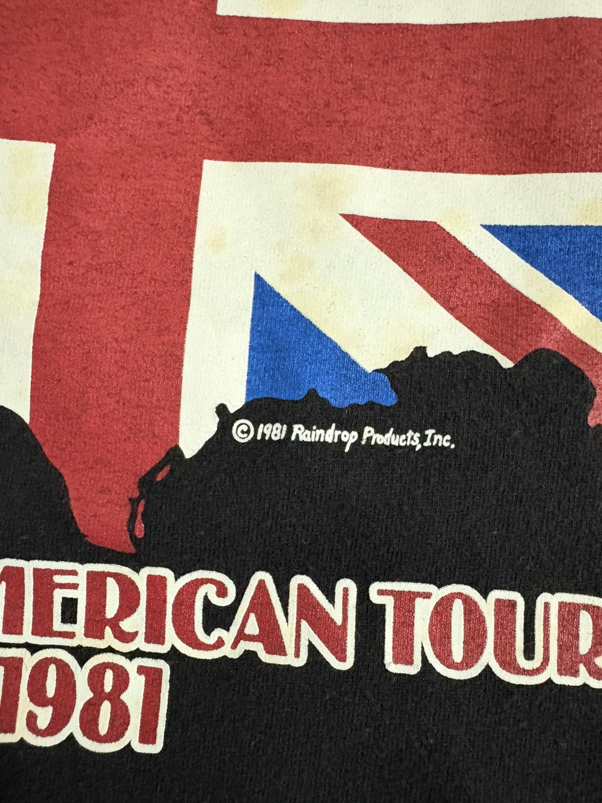 Vintage 🔥HOT🔥VINTAGE Y2K THE ROLLING STONES NORTH AMERICAN 80's TEE Size US L / EU 52-54 / 3 - 6 Thumbnail