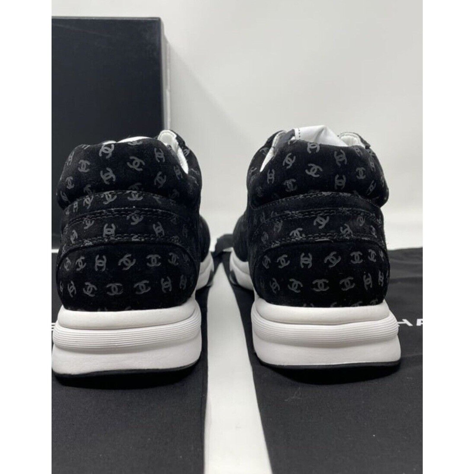 Chanel Chanel Sneakers Trail Runner Black W Size 9 Size US 8 / IT 38 - 5 Thumbnail