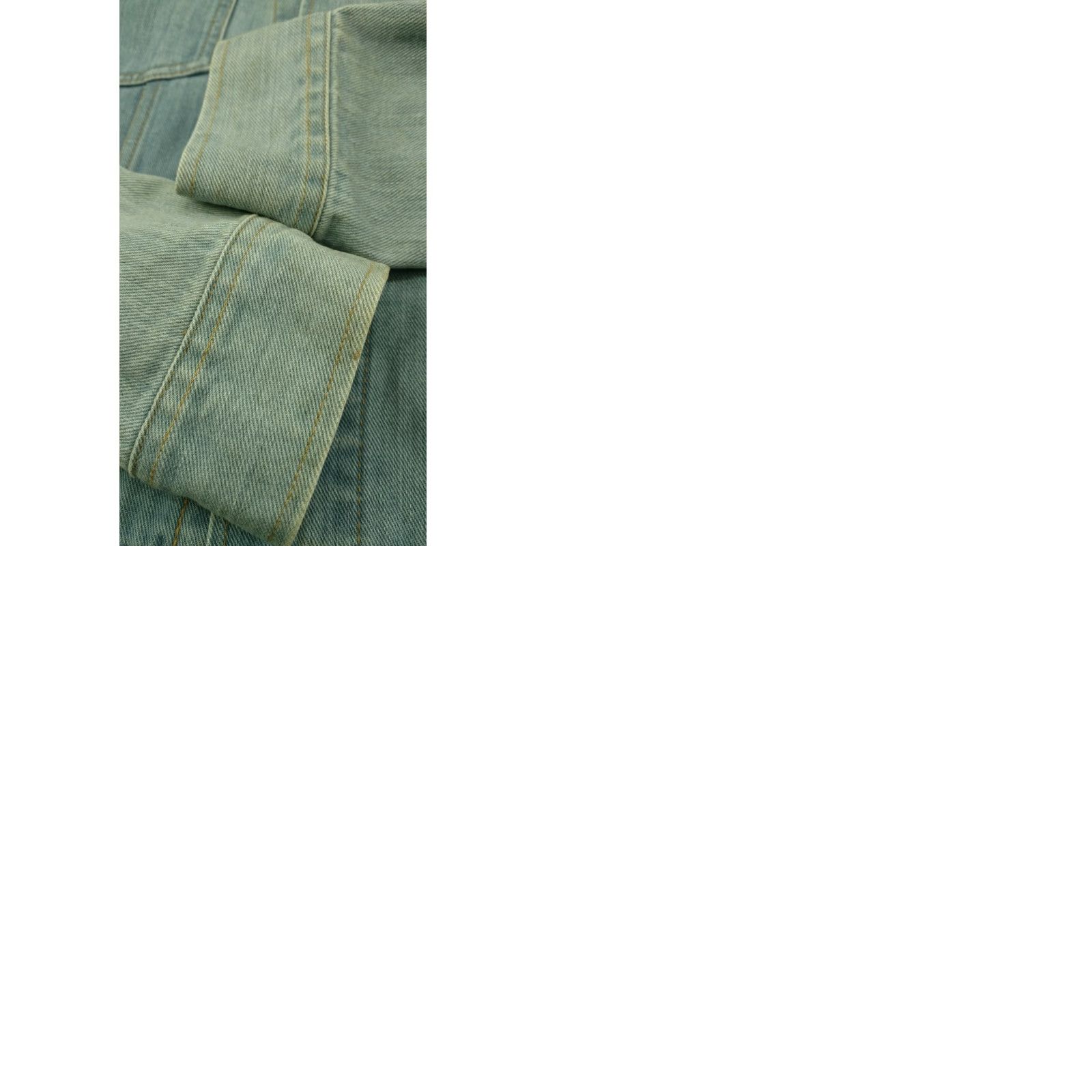 Tommy Hilfiger TOMMY HILFIGER Blue Jean Jacket Mens Size L Distressed Faded 100% Cotton Jean Jacket Size US 33 - 9 Thumbnail