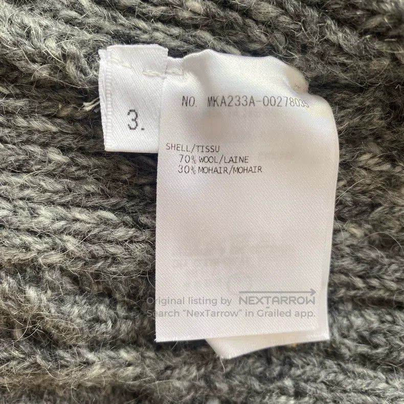 Thom Browne Thom Browne Round-necked, long-sleeved knitted sweater Size US L / EU 52-54 / 3 - 7 Thumbnail