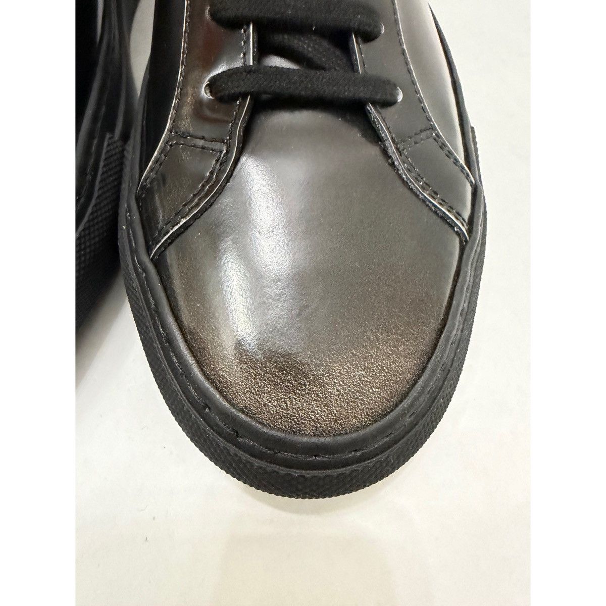 Common Projects COMMON PROJECTS ACHILLES FADED BLACK SNEAKERS Size US 9 / EU 42 - 6 Thumbnail