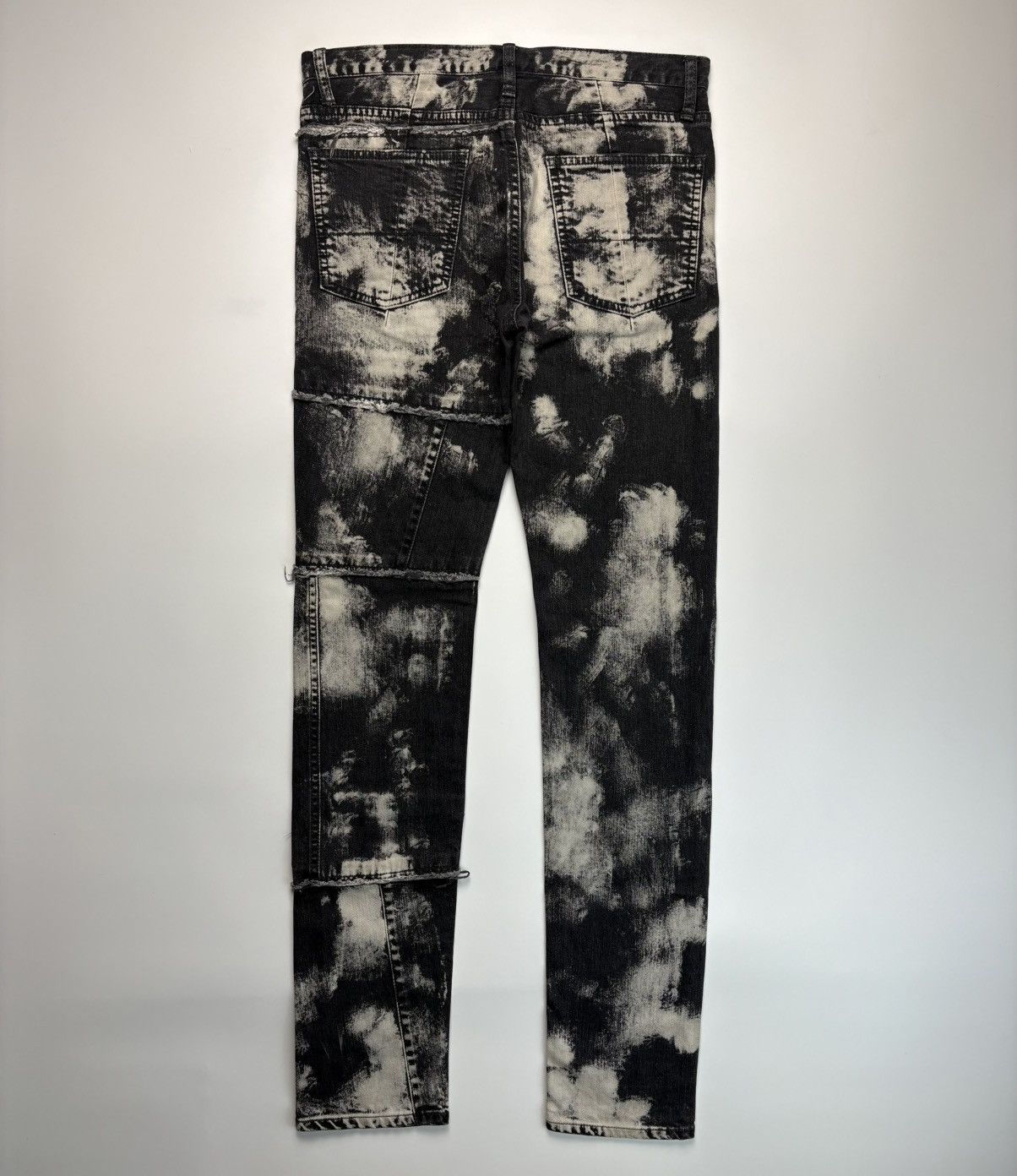 Maison MIHARA YASUHIRO Deconstructed Denim Bleached Pant Size US 30 / EU 46 - 9 Thumbnail