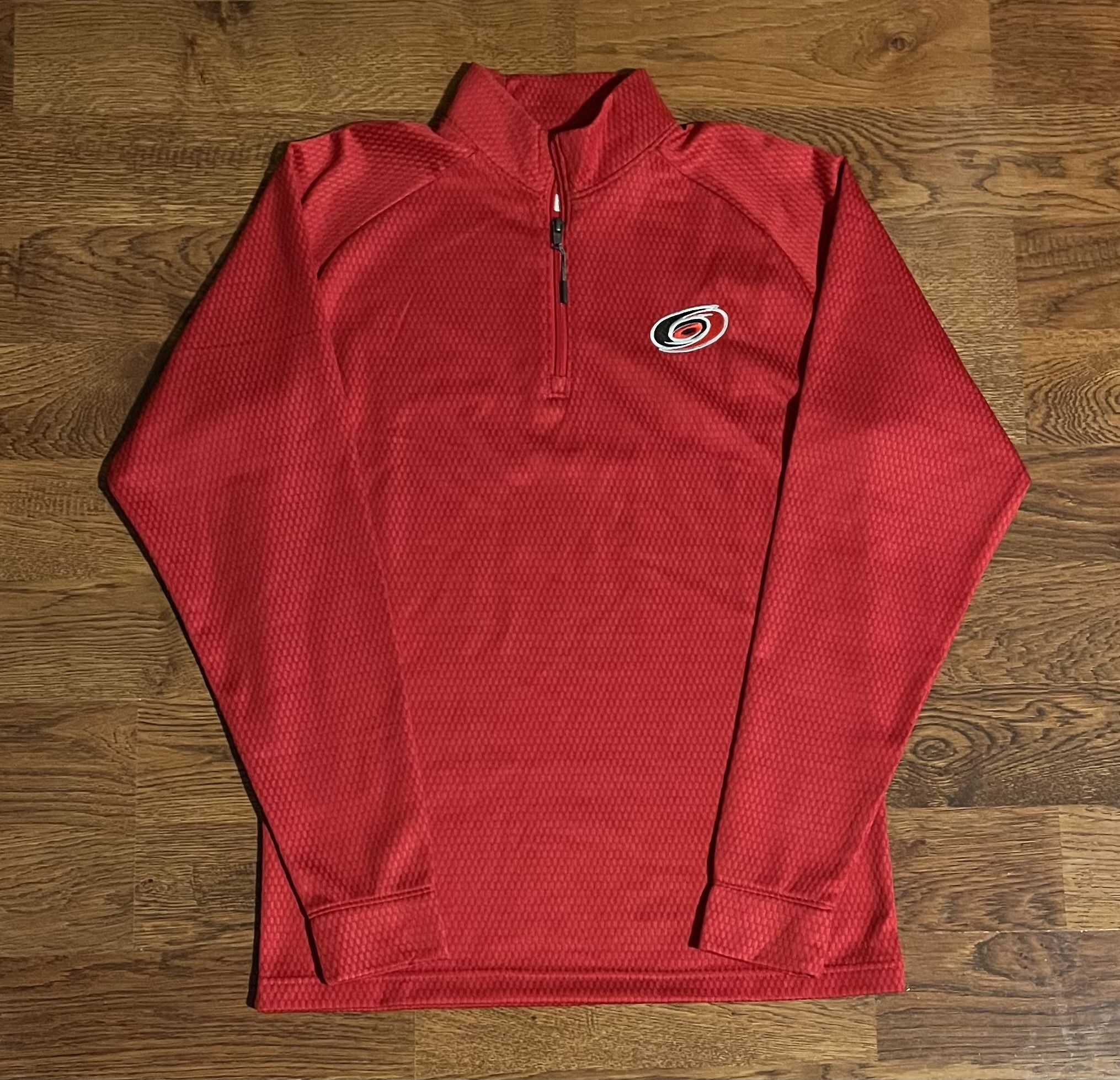 NHL NHL Carolina hurricanes Quarter Zip Pullover Jacket Size US S / EU 44-46 / 1 - 1 Thumbnail