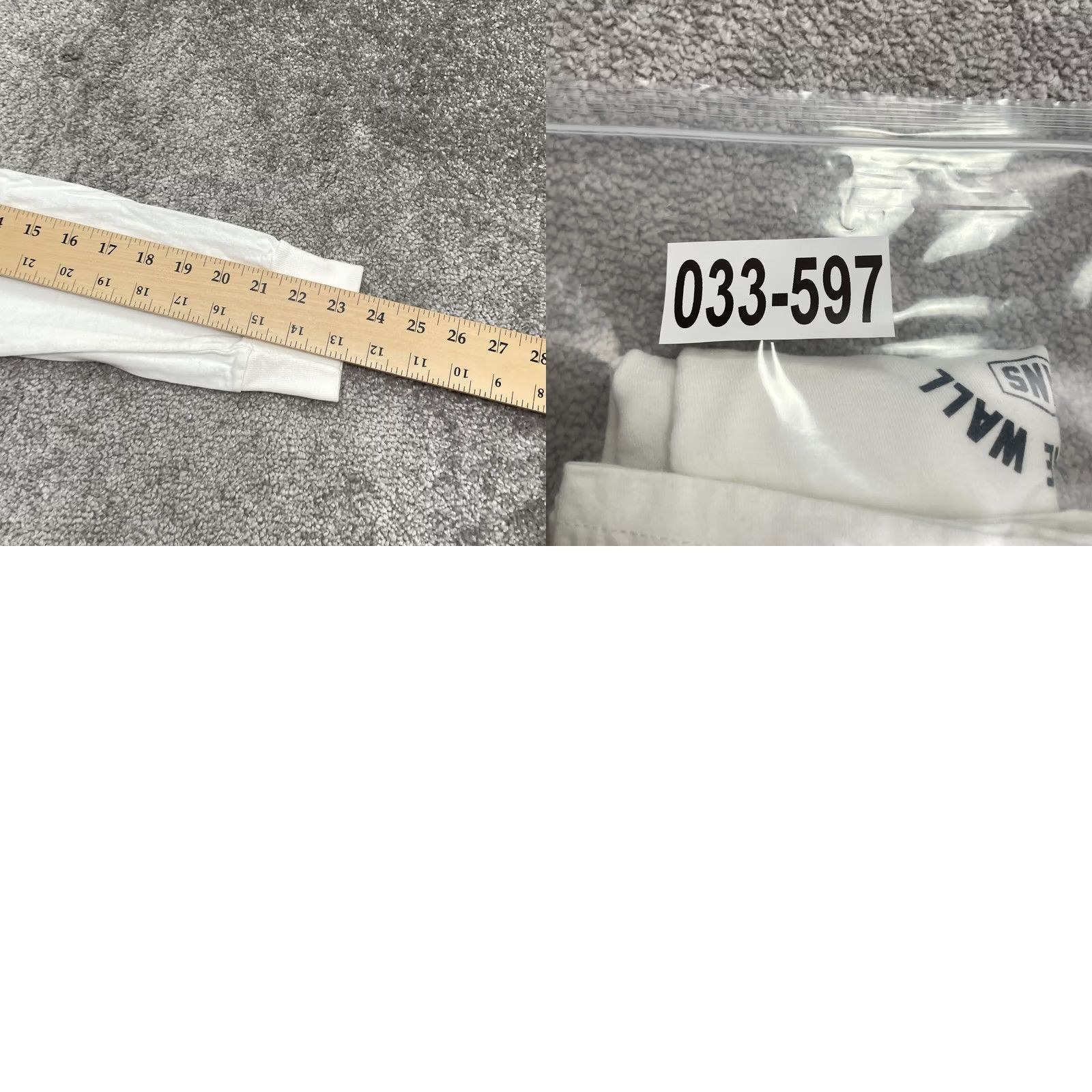 Vans VANS Classic Fit Graphic T-Shirt Mens Small White Long Sleeve Cotton Crew Tee Size US S / EU 44-46 / 1 - 9 Thumbnail