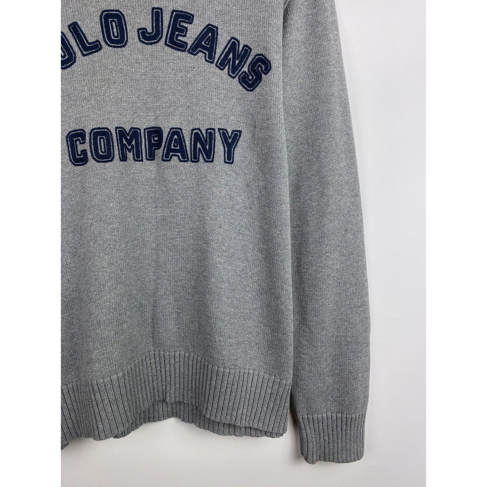 Ralph Lauren Polo Jeans Co Ralph Lauren vintage big logo sweater pullover Size US L / EU 52-54 / 3 - 6 Thumbnail