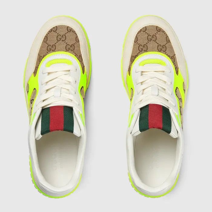 Gucci o1s1wg111025 Re-Web Sneakers in Multicolor Size US 11.5 / EU 44-45 - 5 Thumbnail
