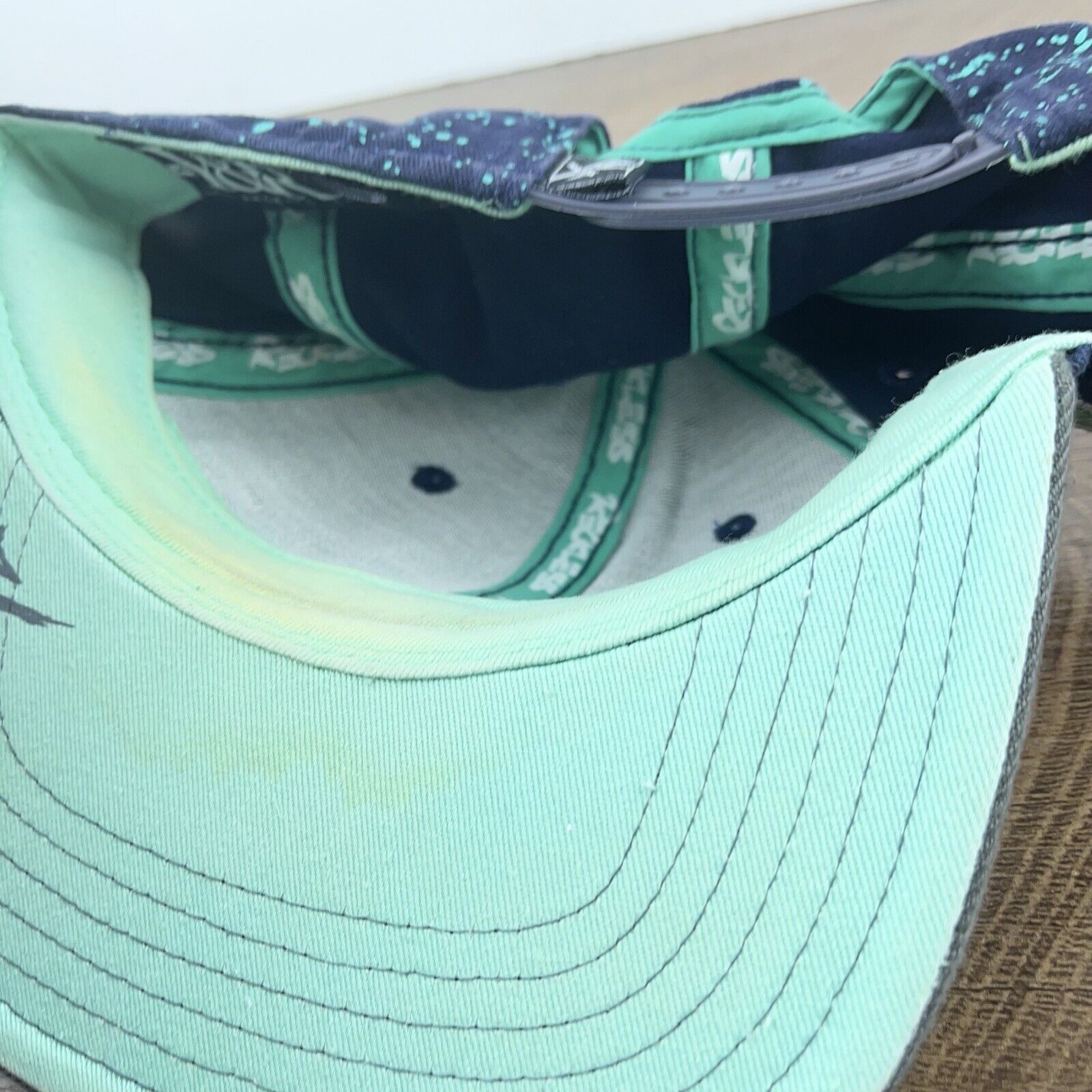 Other Los Angeles Reckless Hat LA Snapback Hat Blue Adjustable Hat Size ONE SIZE - 15 Thumbnail
