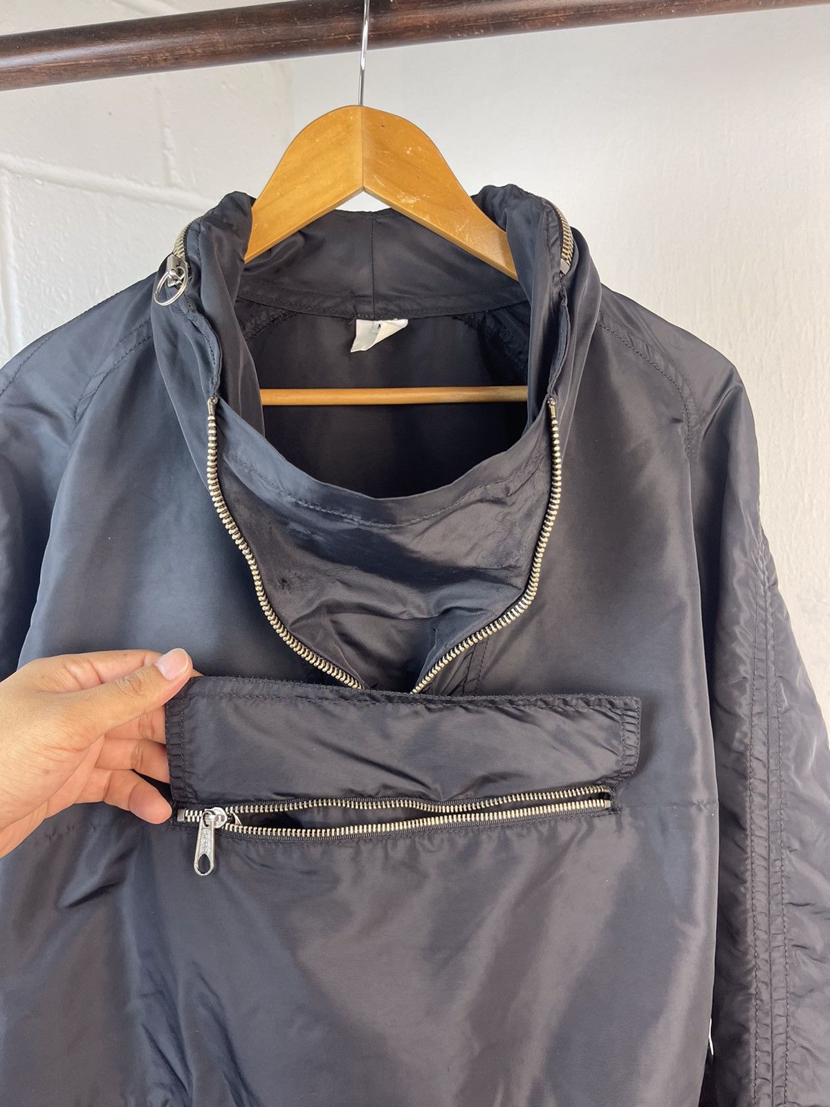 Dirk Bikkembergs 90s Dirkbikkembergs Transformable Anorak Jacket / Sling Bag Size US L / EU 52-54 / 3 - 17 Thumbnail