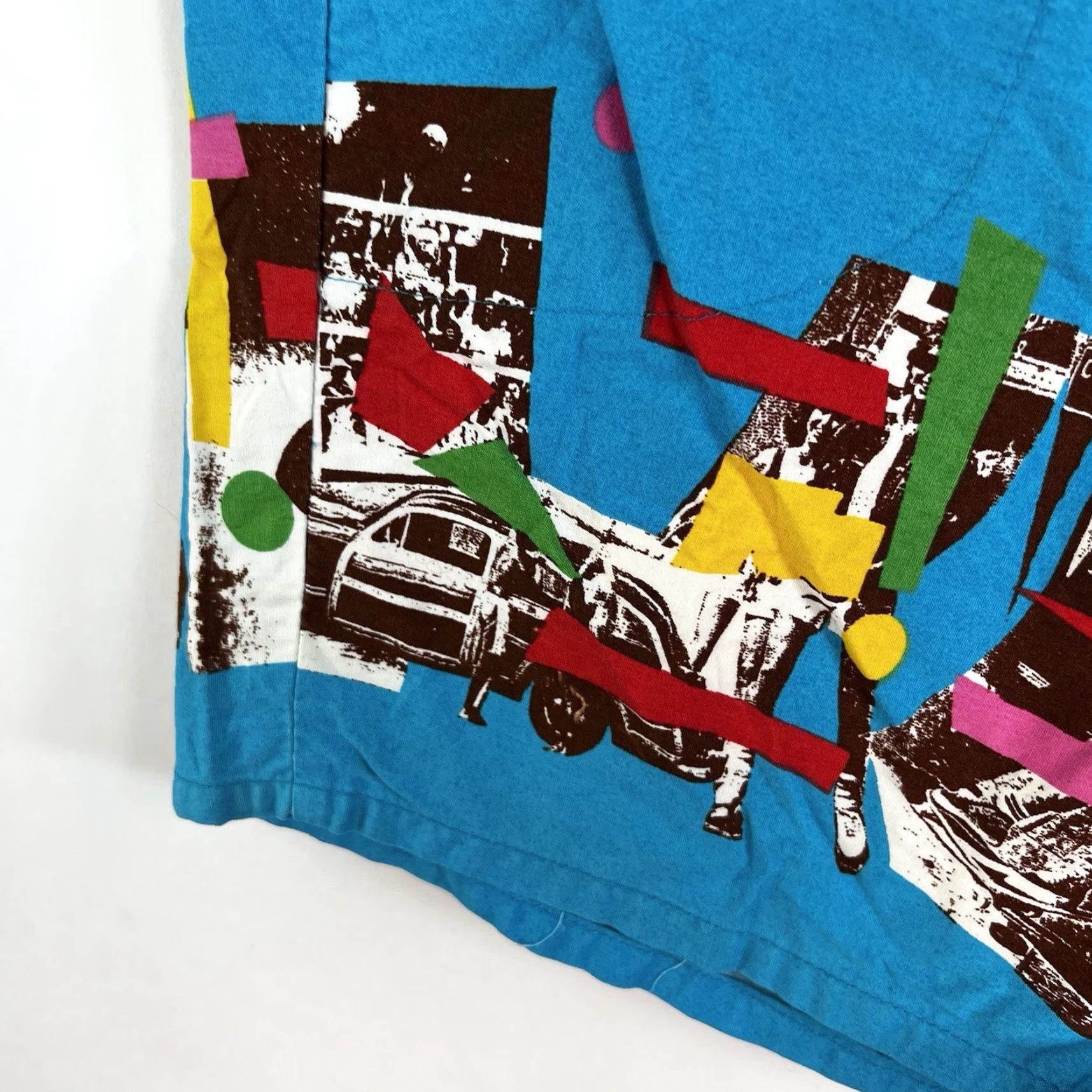 Vintage VINTAGE Weekends Beach Board Shorts Mens XL Blue Graphic 90s Chino Style USA Size US 36 / EU 52 - 4 Thumbnail