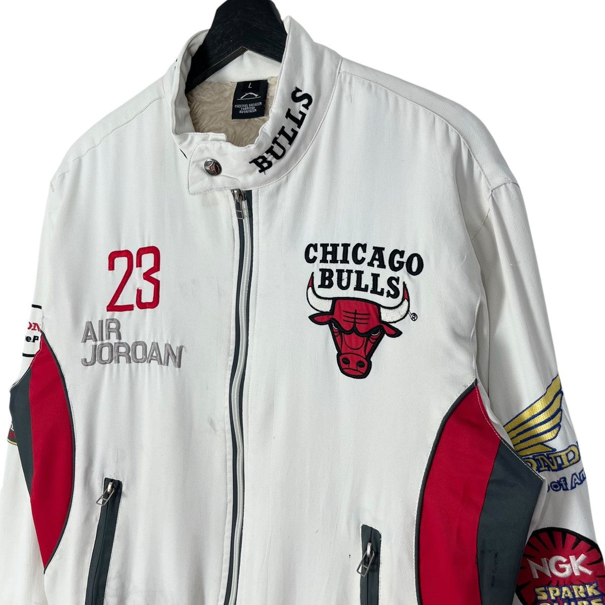 Jordan Brand × NBA Air Jordan Chicago Bulls Zipper Jacket Size US L / EU 52-54 / 3 - 4 Thumbnail