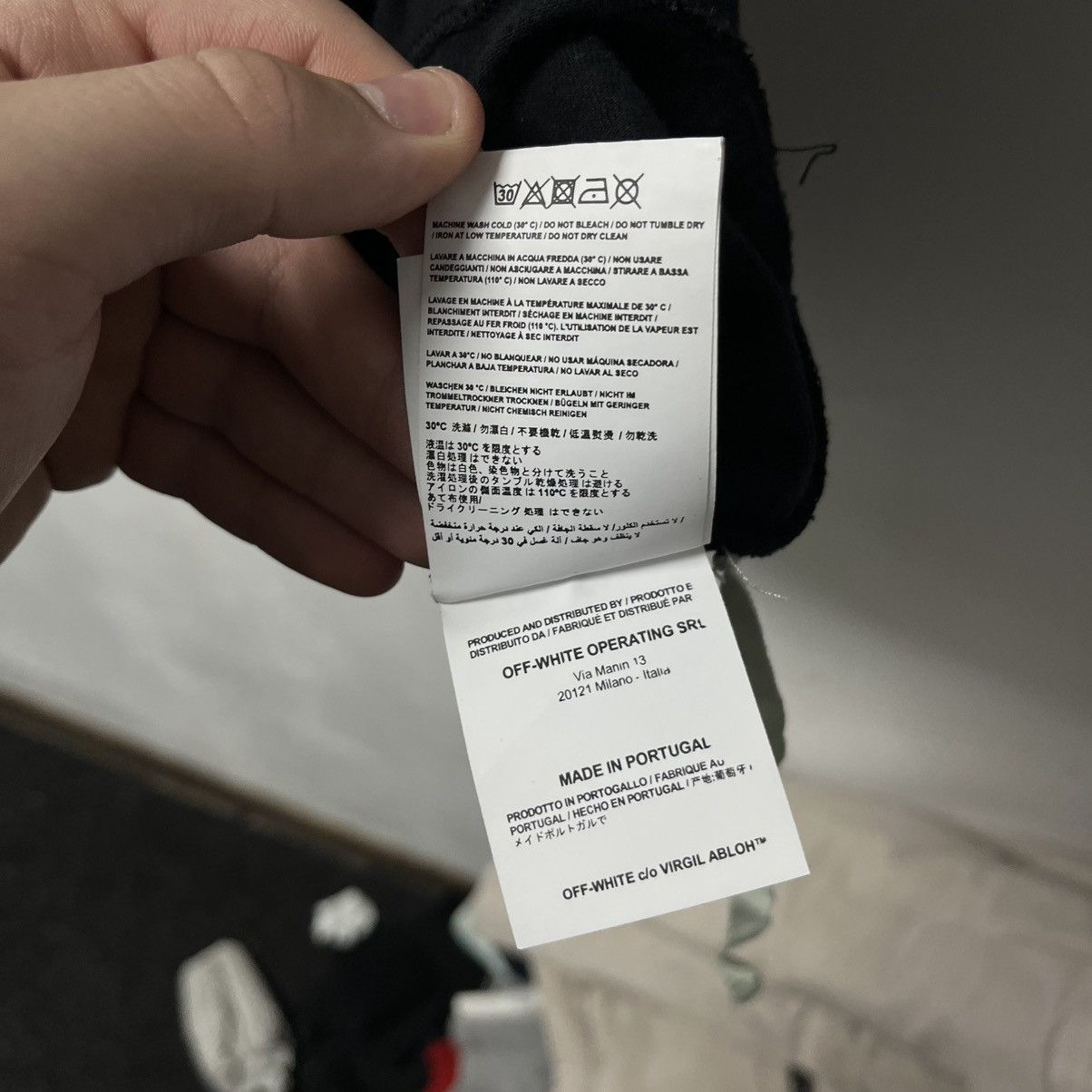 Off-White Off-White T-Shirt Big Logo Luxury Hype Rare Size S Size US S / EU 44-46 / 1 - 12 Thumbnail