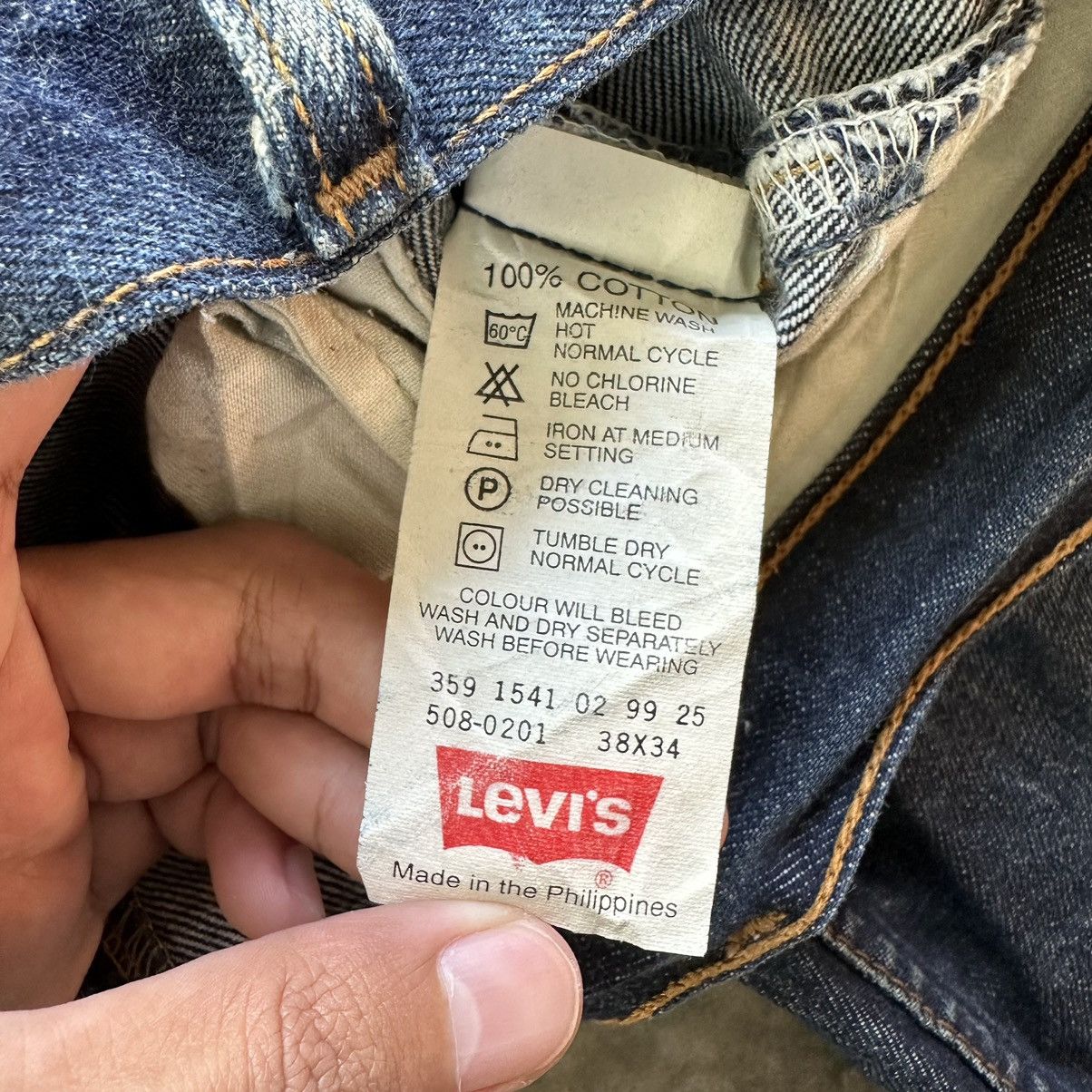 Levi's Vintage Levis 508 Faded Jean Distressed Denim Pant Size US 38 / EU 54 - 8 Thumbnail
