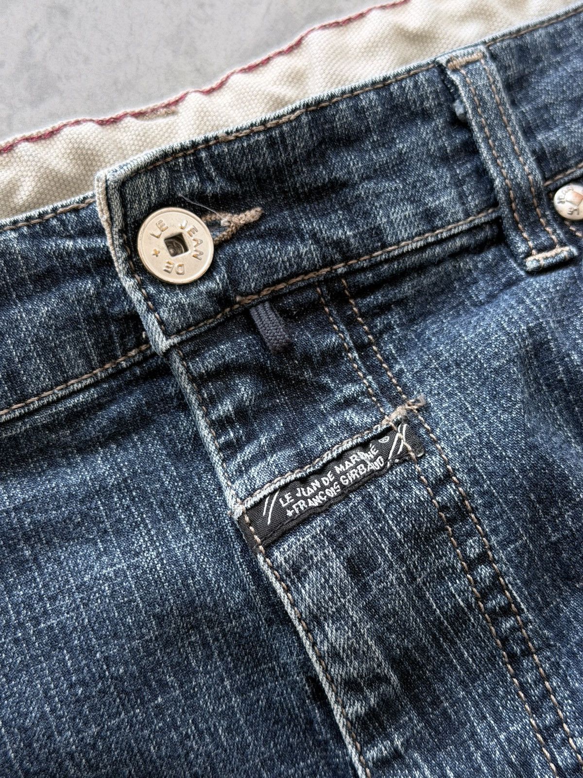 Marithe + Francois Girbaud 2000s Marithe + Francois Girbaud Denim Jeans Size US 36 / EU 52 - 4 Thumbnail