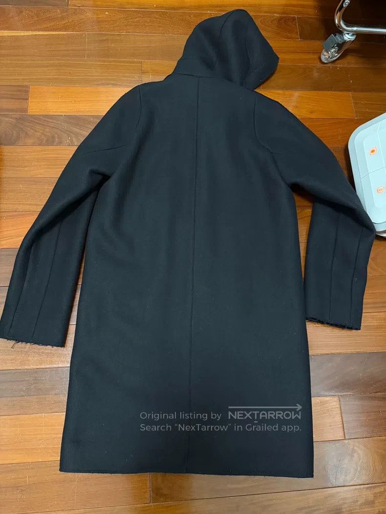 Acne Studios Acne Studios Black Hooded Wool Coat Size US S / EU 44-46 / 1 - 2 Thumbnail