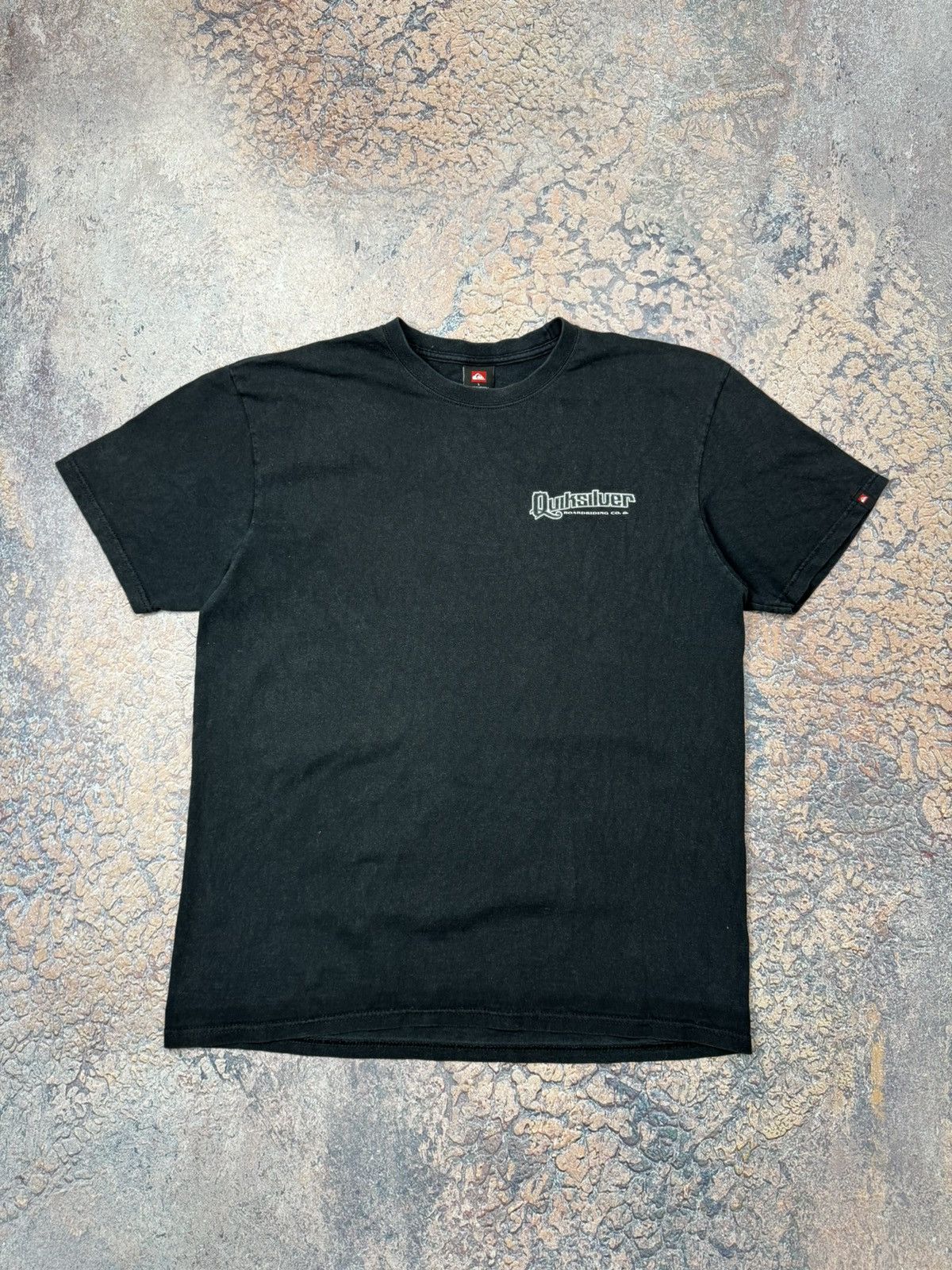 Quiksilver Vintage Y2K Quicksilver Surfwear T-Shirt Medium Big Logo Size US L / EU 52-54 / 3 - 2 Thumbnail
