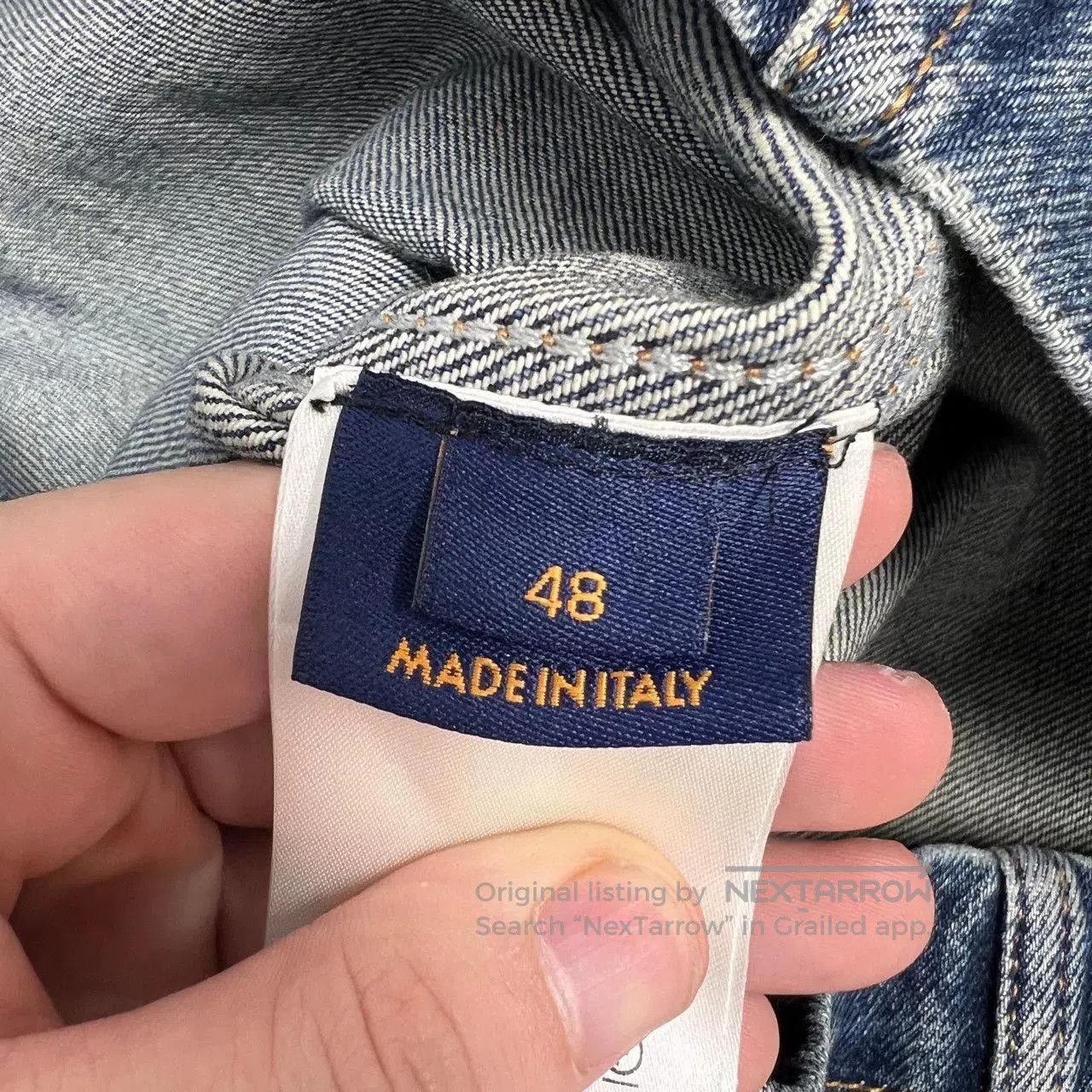 Louis Vuitton louis vuitton embossed logo denim jacket. Size US L / EU 52-54 / 3 - 4 Thumbnail
