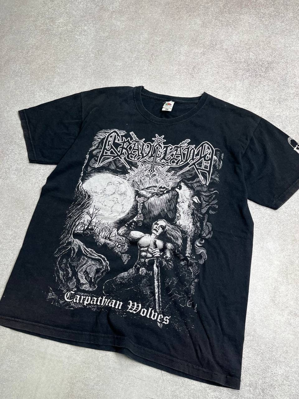 Band Tees × Vintage Vintage Graveland Carpathian Wolves Promo T-shirt M Size US M / EU 48-50 / 2 - 2 Thumbnail