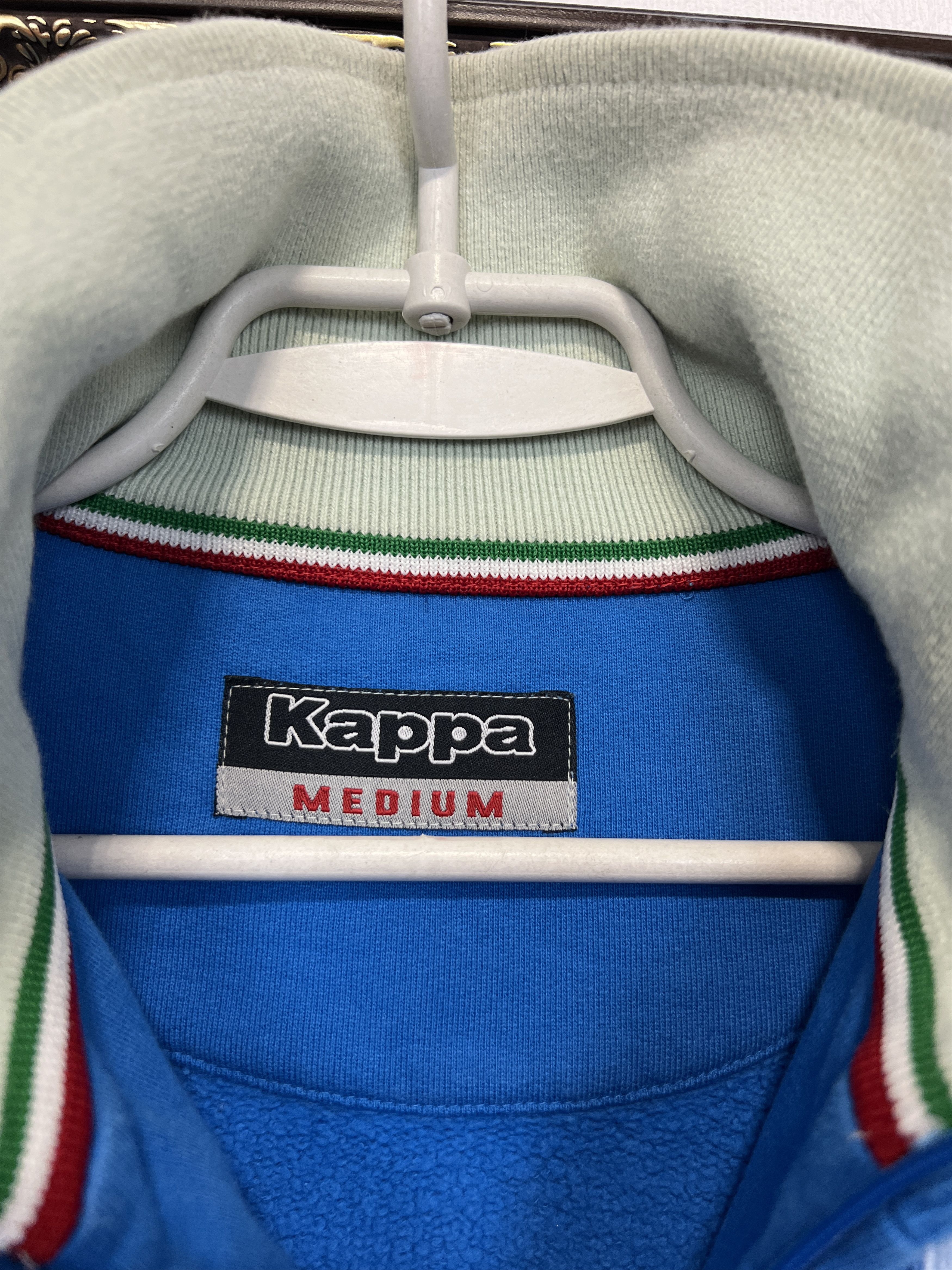 Kappa Vintage 2000's Kappa Italy Football Jacket Soccer Track Top Size US M / EU 48-50 / 2 - 8 Thumbnail