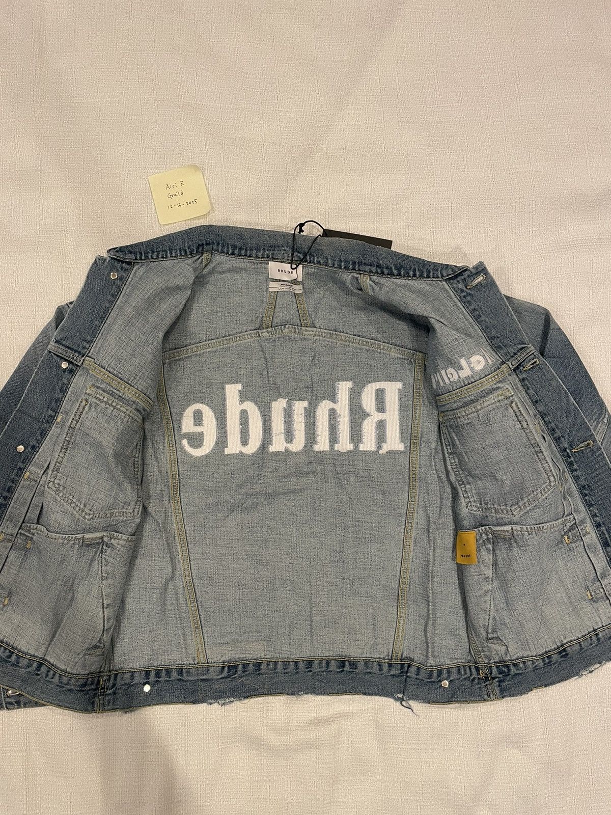 Rhude RhudexMcClaren Denim Jacket Size US M / EU 48-50 / 2 - 7 Thumbnail