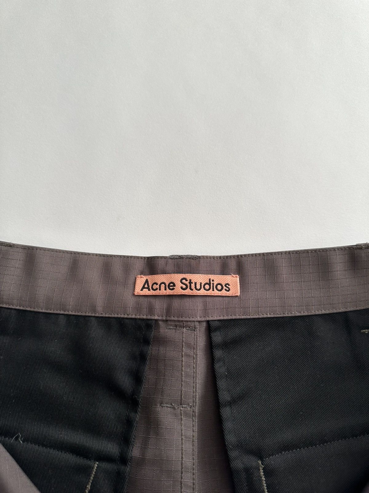Acne Studios Acne Studios Wide Ripstop Cargo Work Pants Size US 30 / EU 46 - 12 Thumbnail
