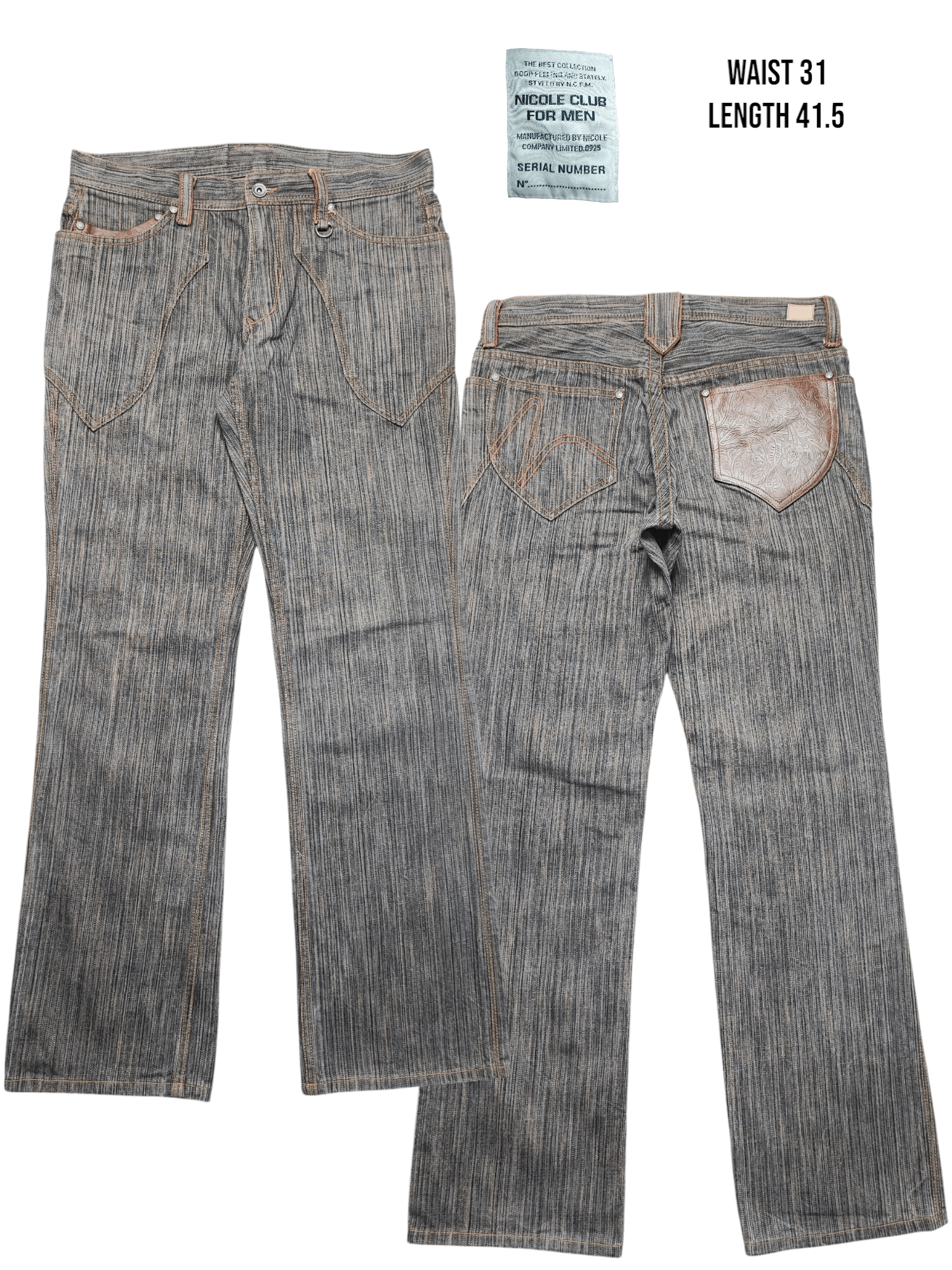 Nicole Club Flare Nicole Club Men Jean Size US 31 - 1 Thumbnail