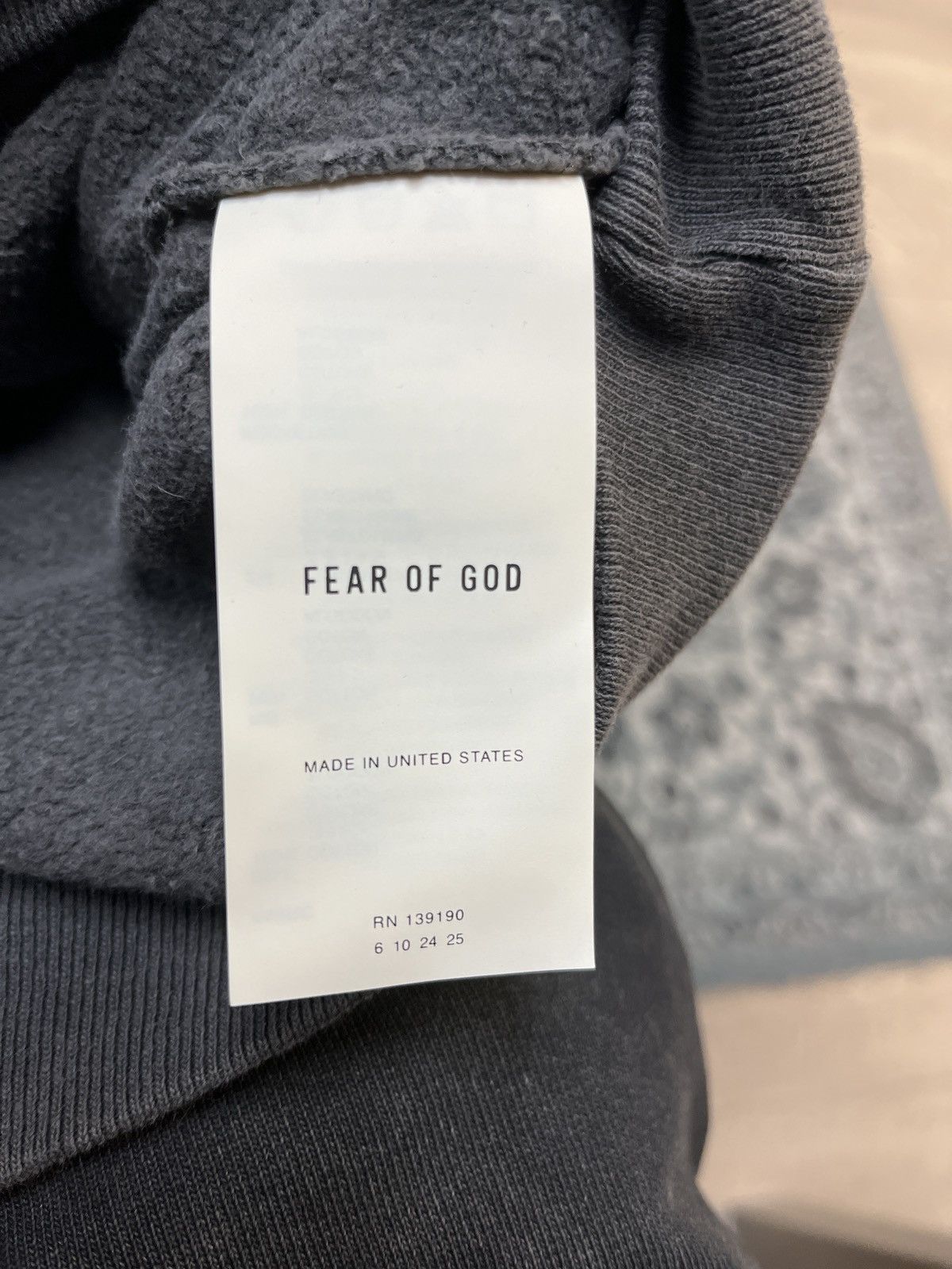 Fear of God Fear Of God Sinners Hoodie Size US M / EU 48-50 / 2 - 5 Thumbnail