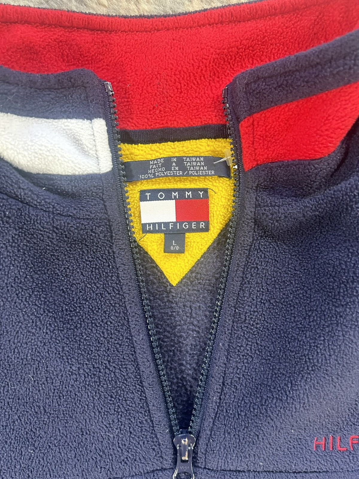 Tommy Hilfiger Tommy Hilfiger Quarterzip Size US L / EU 52-54 / 3 - 3 Thumbnail