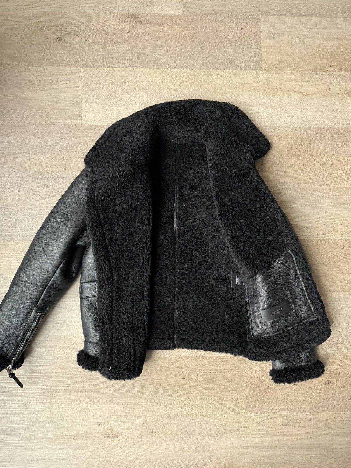 Mackage Mackage Kristian Black Sheepskin Shearling Coat Size US S / EU 44-46 / 1 - 7 Thumbnail