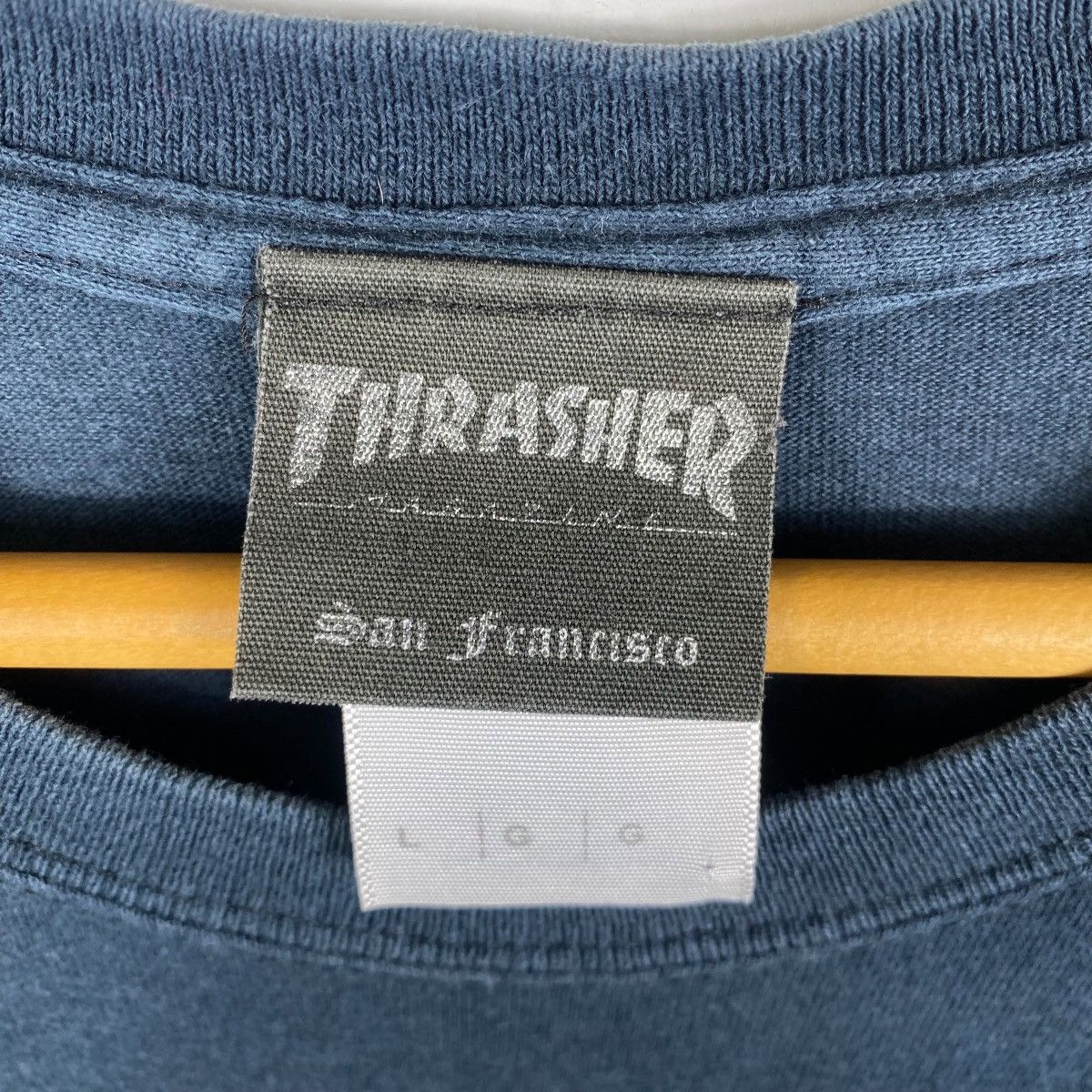 Thrasher Vintage 00s THRASHER SKATEBOARD MAGAZINE Logo Graphic Tee Size US L / EU 52-54 / 3 - 5 Thumbnail
