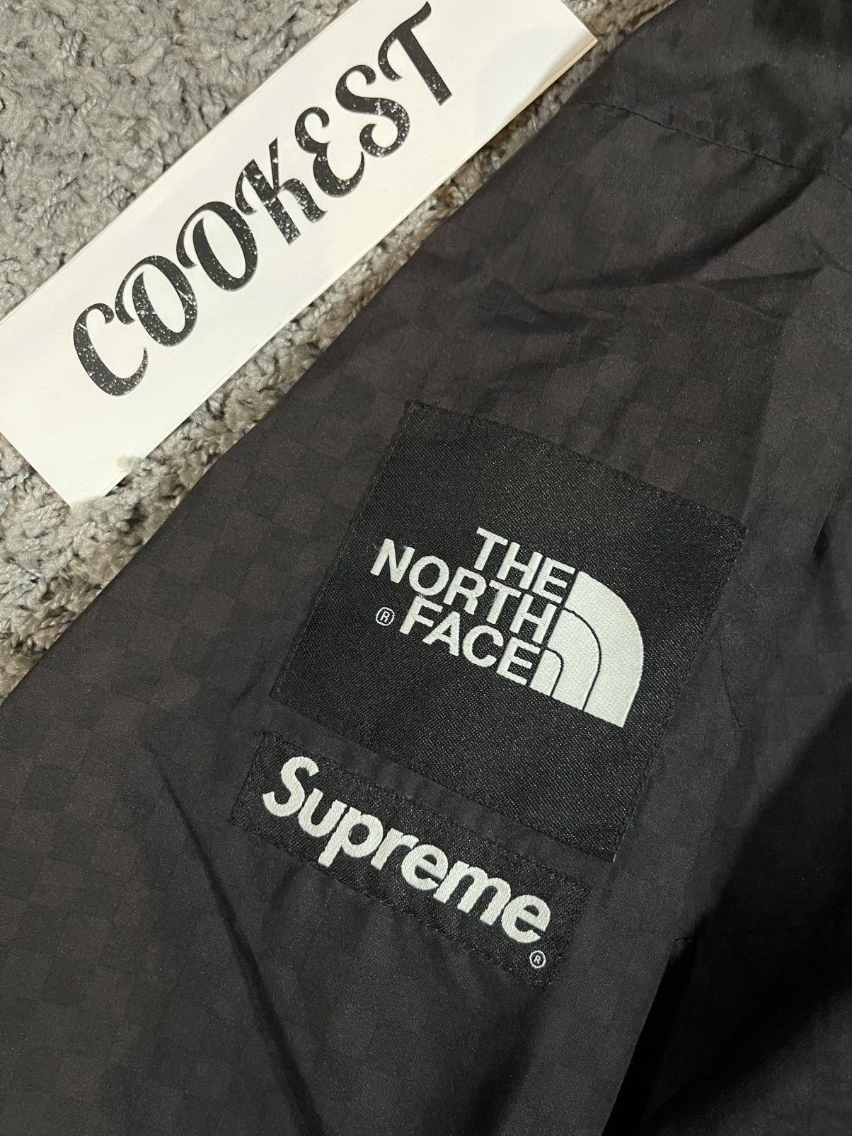 Supreme × The North Face 2011SS Supreme X TNFCheckered Windbreaker Jacket Black Size US M / EU 48-50 / 2 - 3 Thumbnail