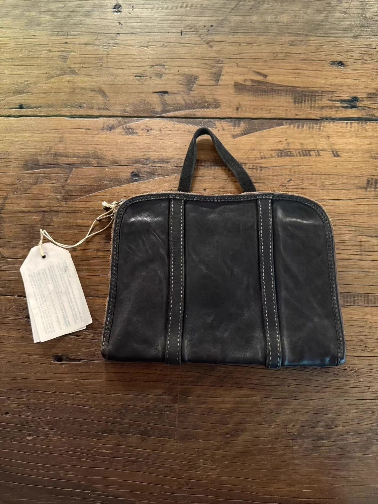 Guidi Guidi Classic GB0004 Horse Leather Mini Handbag with Ｑ25 Size ONE SIZE - 3 Thumbnail