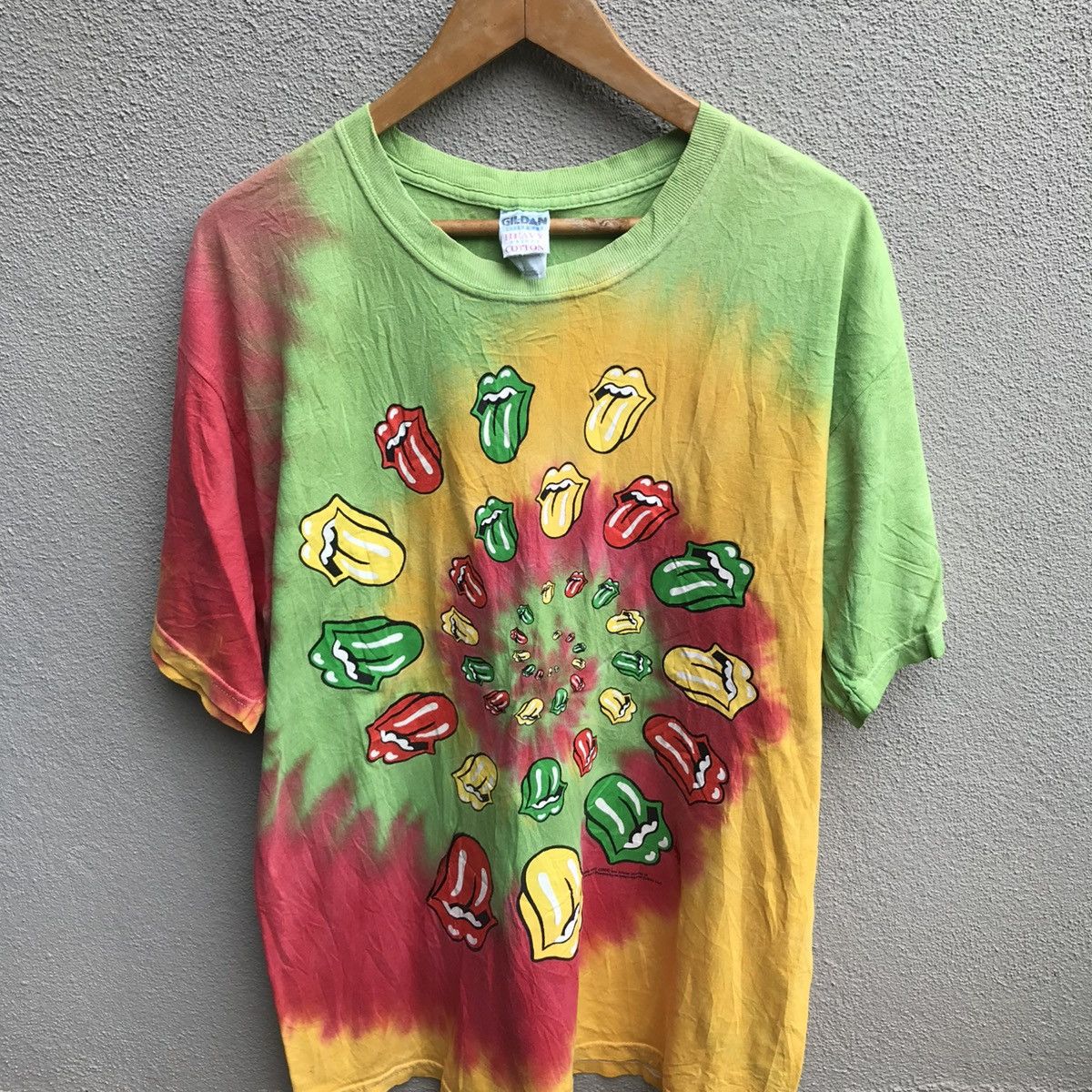 Band Tees Vintage ROLLING STONES band tee tie dye Size US L / EU 52-54 / 3 - 2 Thumbnail