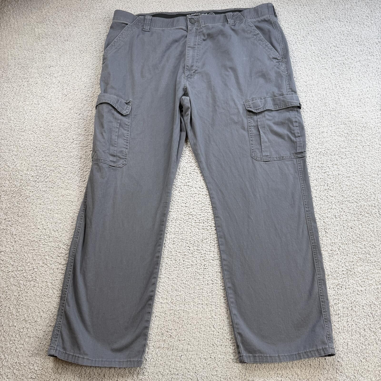 Wrangler Wrangler ATG Cargo Pants Men 40x30 Gray Utility Hiking Size US 40 / EU 56 - 1 Thumbnail