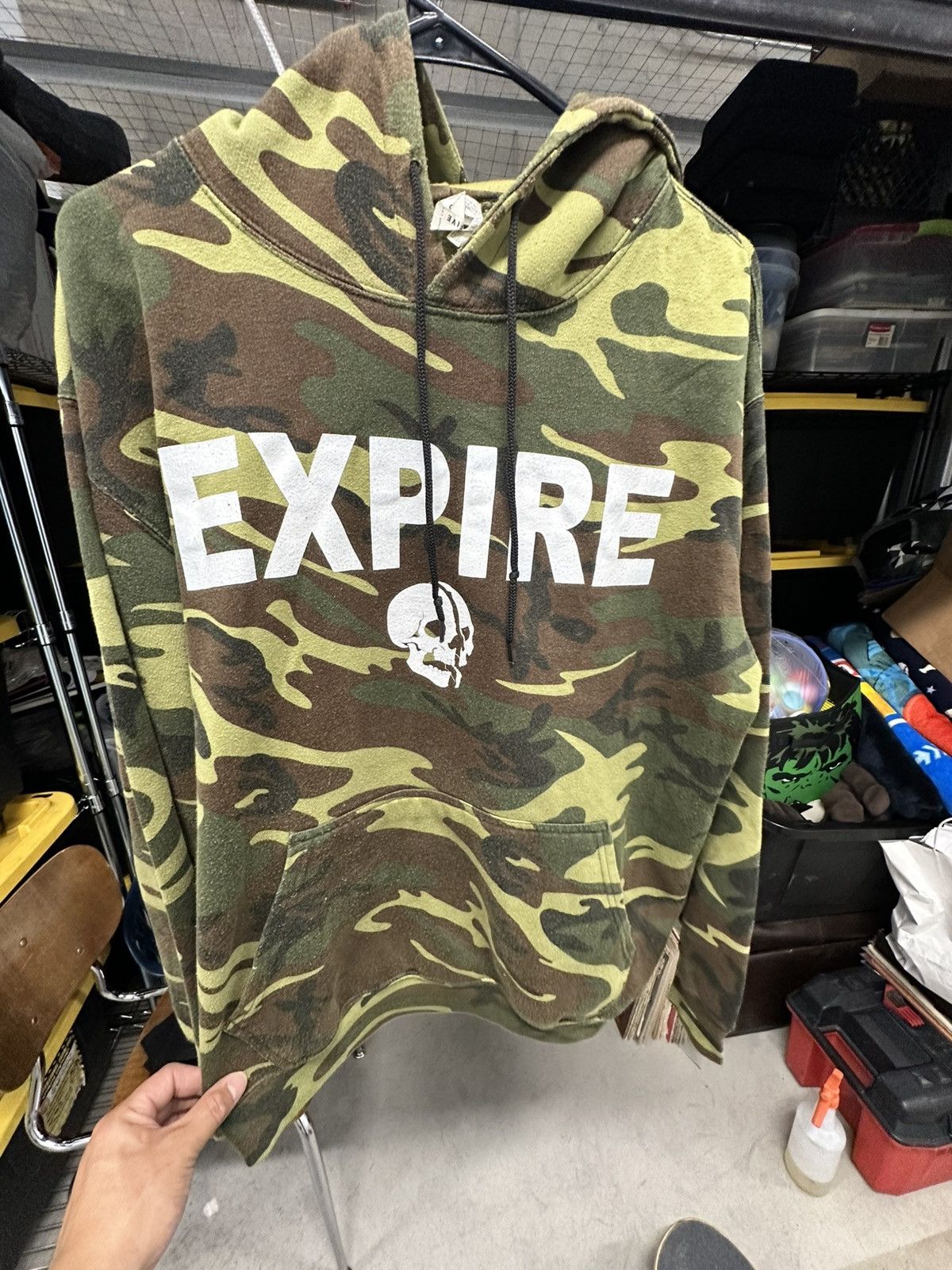 Band Tees Rare* Expire band Pull-over camouflage Size US M / EU 48-50 / 2 - 5 Thumbnail